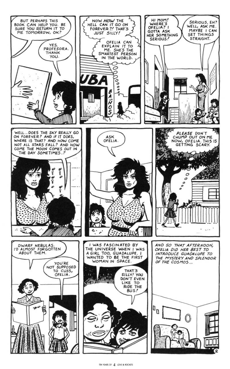 Read online Ten Years of Love and Rockets comic -  Issue # Full - 4