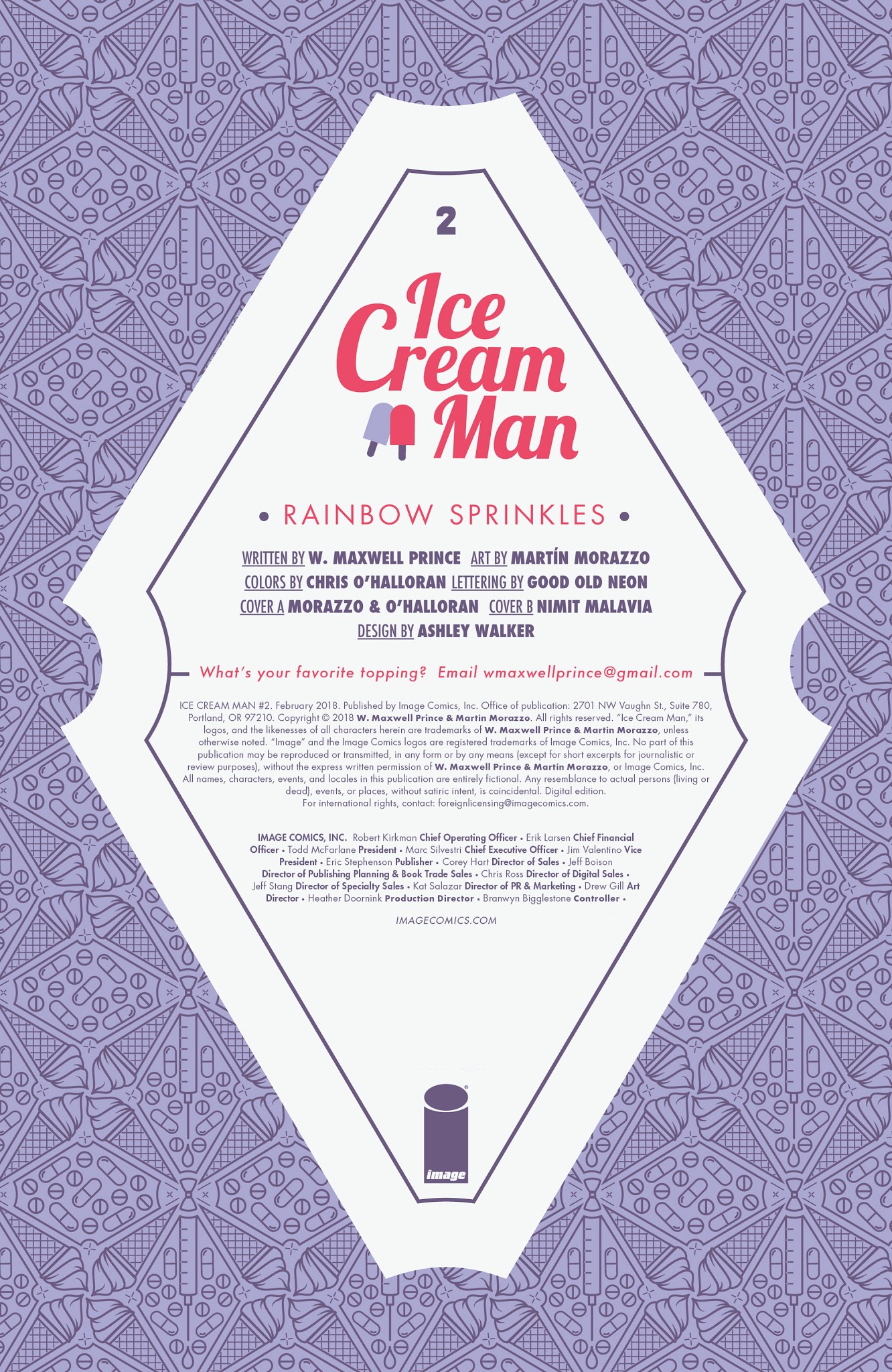 Read online Ice Cream Man comic -  Issue #2 - 2