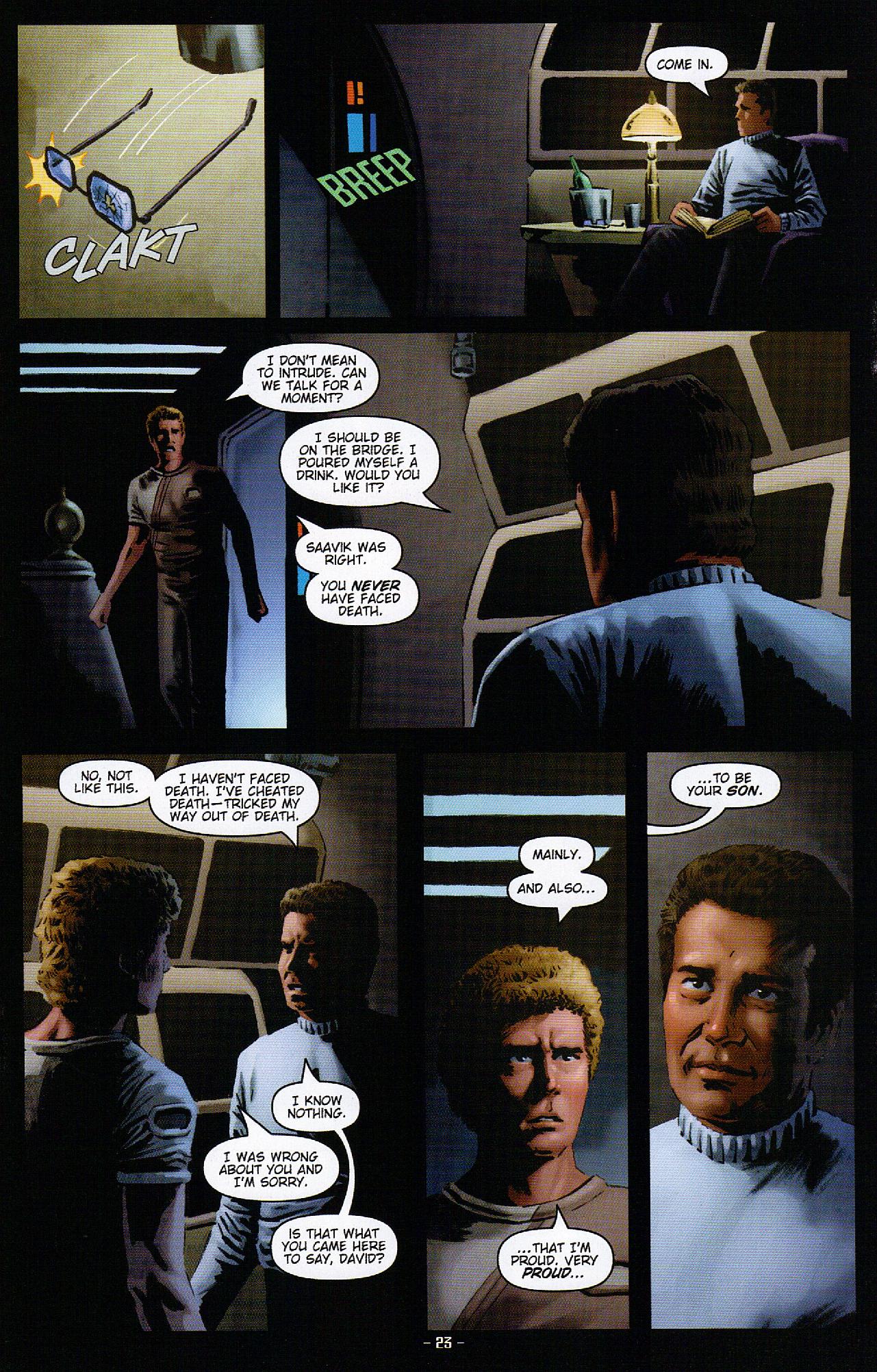 Read online Star Trek: The Wrath Of Khan comic -  Issue #3 - 23