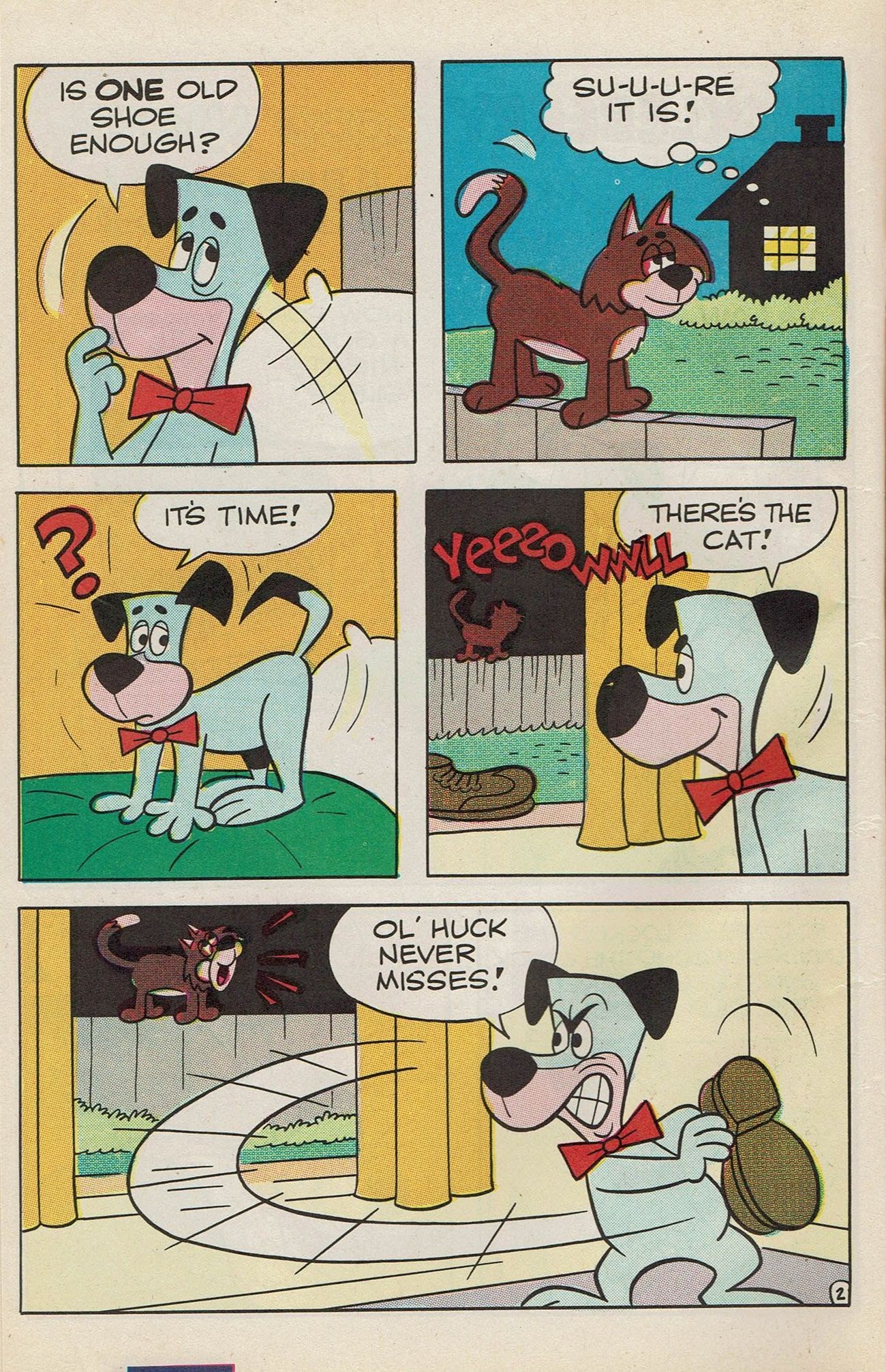 Read online Huckleberry Hound / Quick Draw McGraw Giant Size Flip Book comic -  Issue # Full - 64