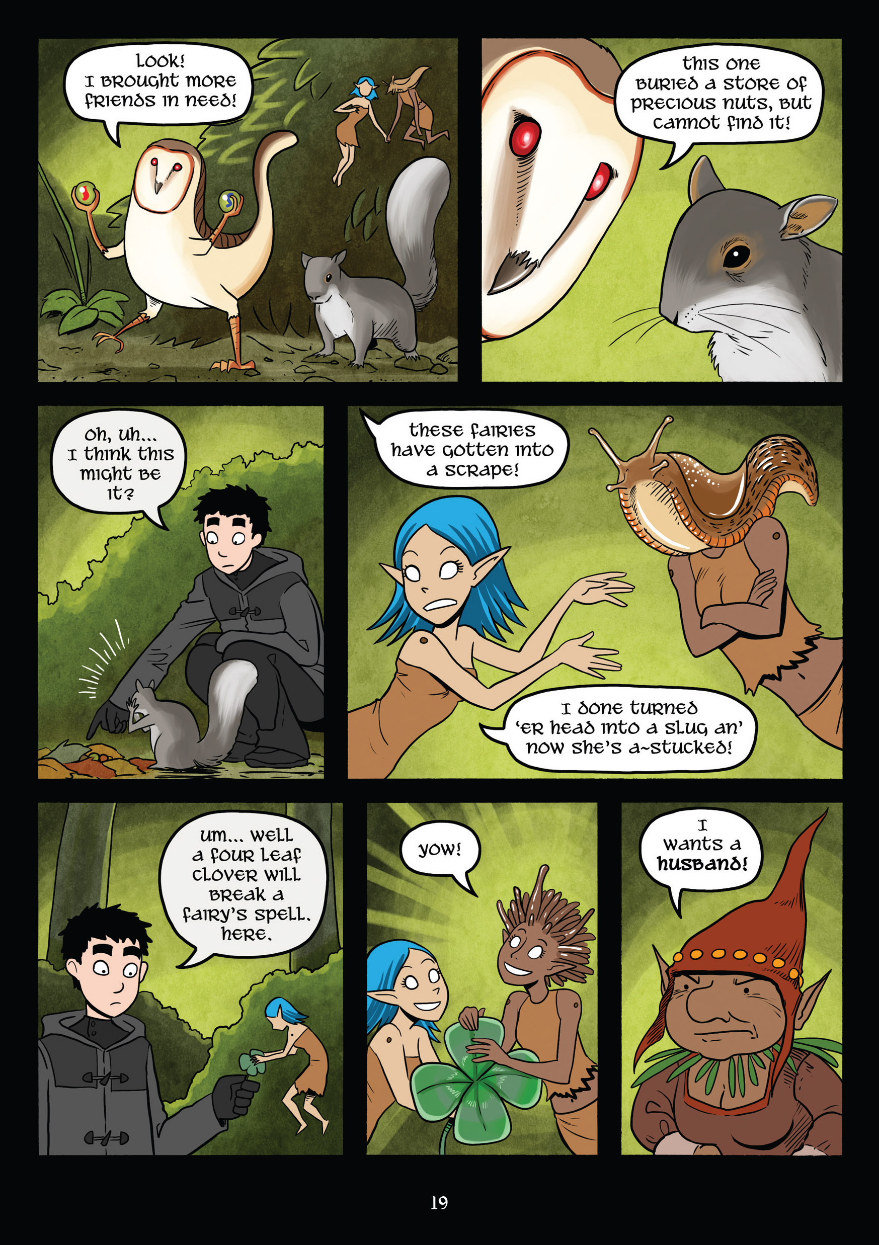 Read online Gunnerkrigg Court comic -  Issue # TPB 5 (Part 1) - 19