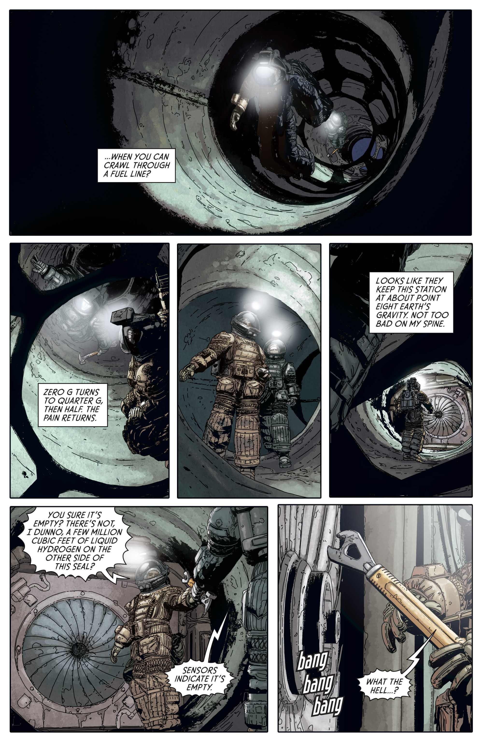 Read online Aliens: Defiance comic -  Issue #5 - 10