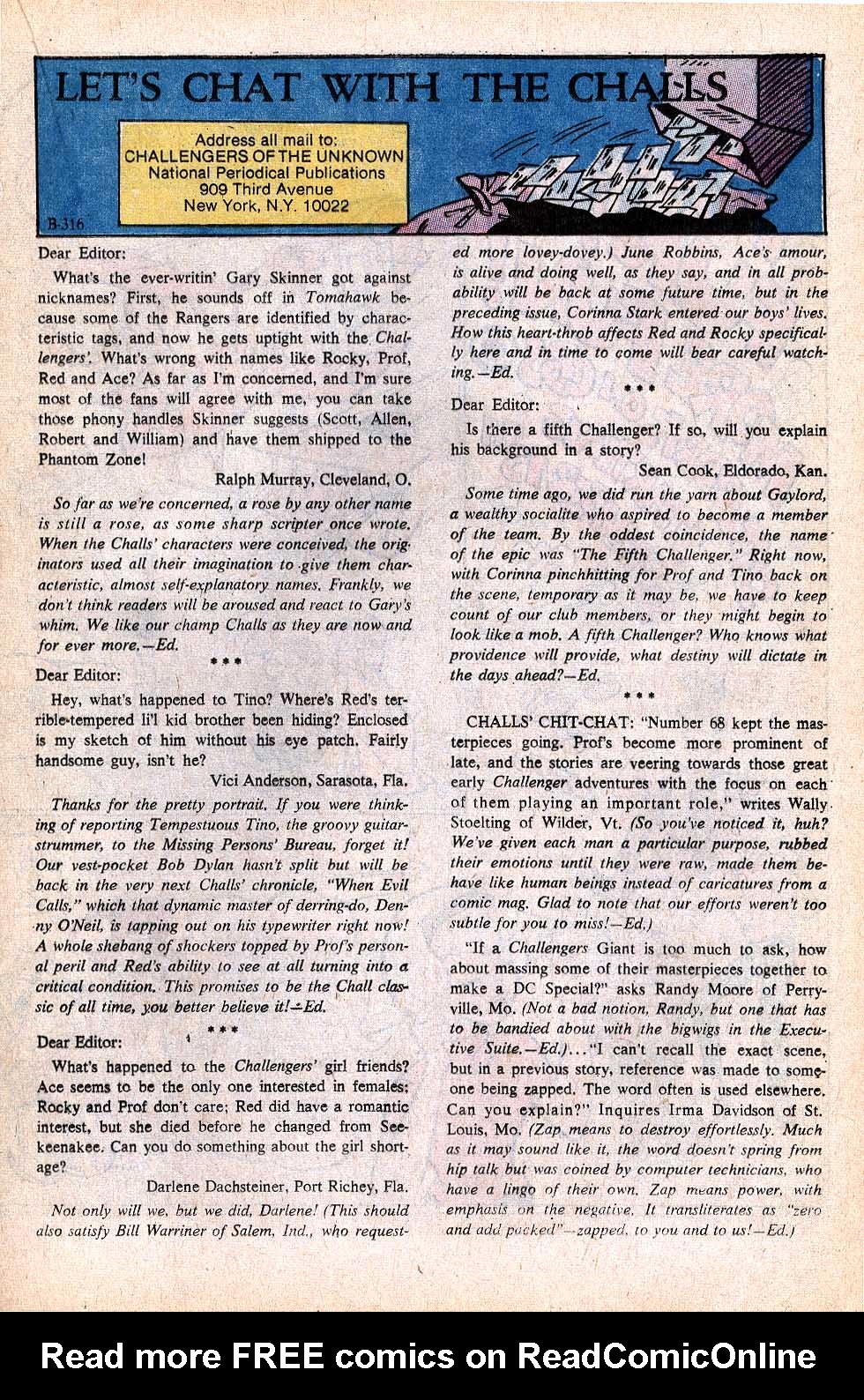 Read online Challengers of the Unknown (1958) comic -  Issue #70 - 14