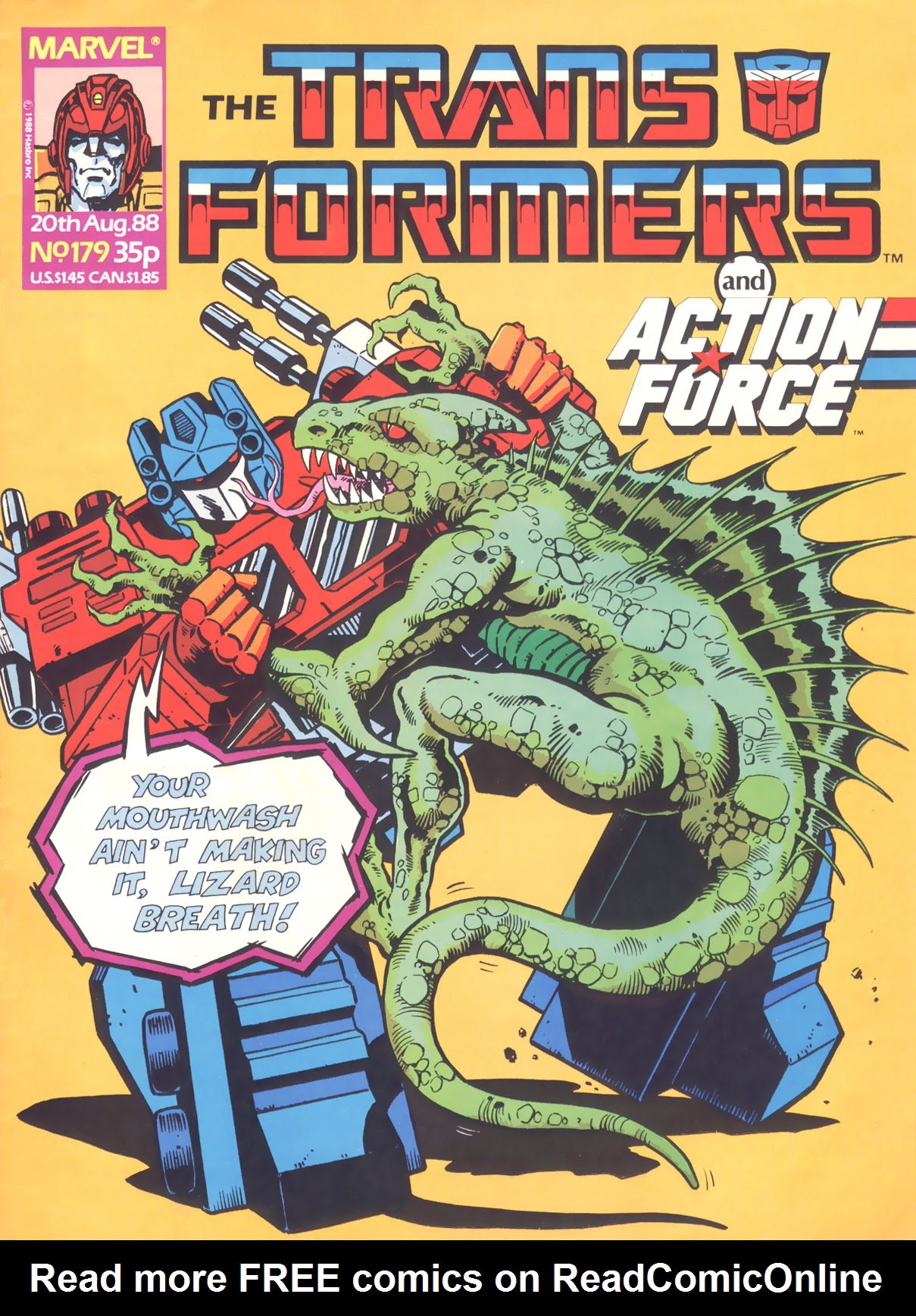 Read online The Transformers (UK) comic -  Issue #179 - 1