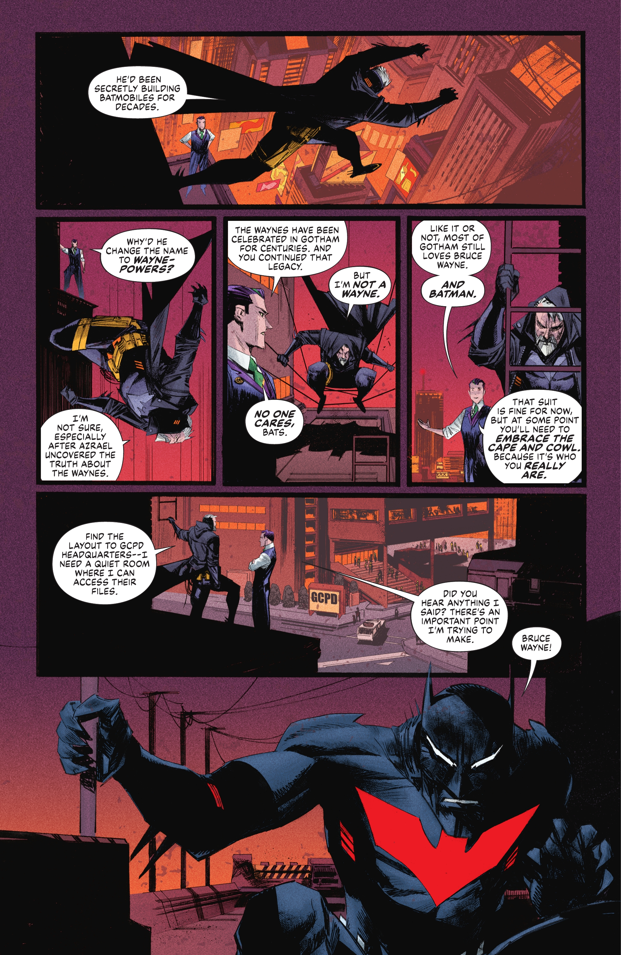 Read online Batman: Beyond the White Knight comic -  Issue #3 - 21