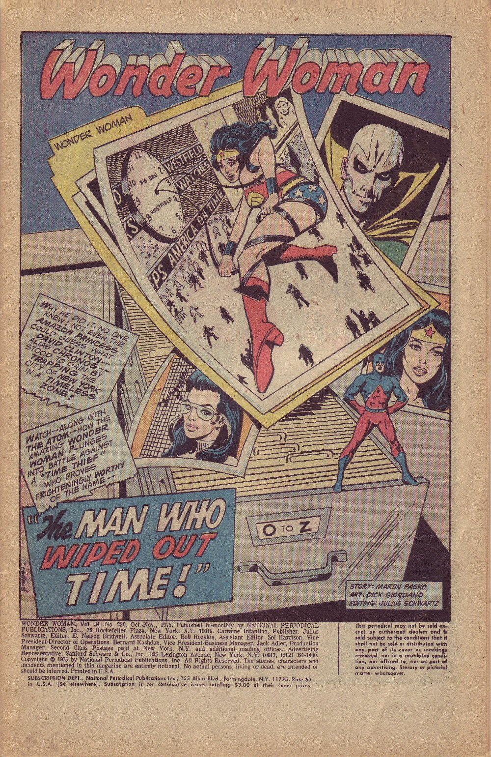 Read online Wonder Woman (1942) comic -  Issue #220 - 2