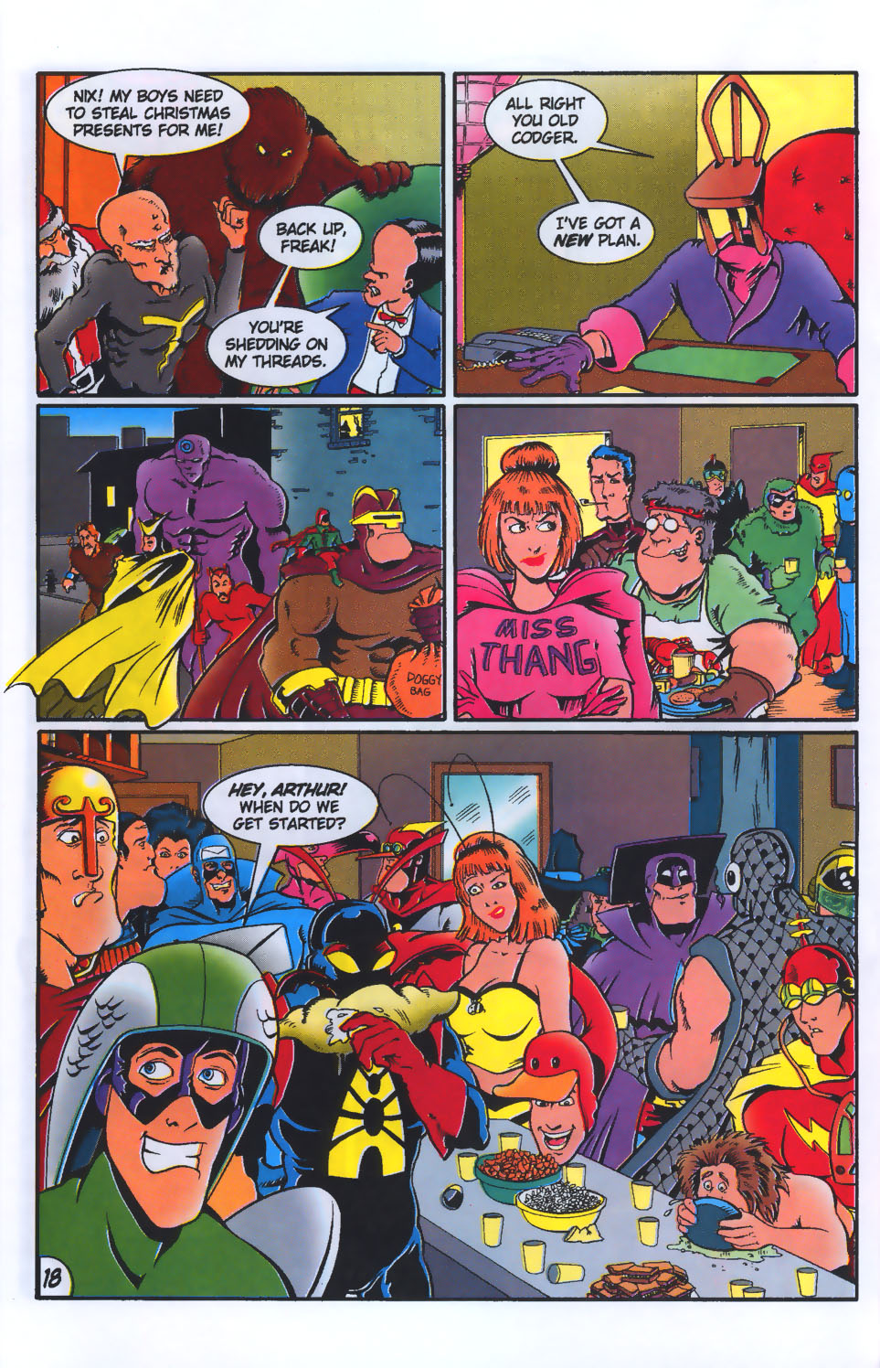 Read online The Tick's Big Xmas Trilogy comic -  Issue #1 - 20