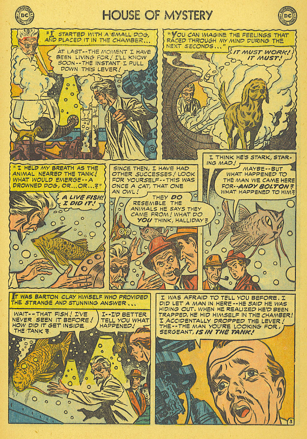 Read online House of Mystery (1951) comic -  Issue #34 - 13