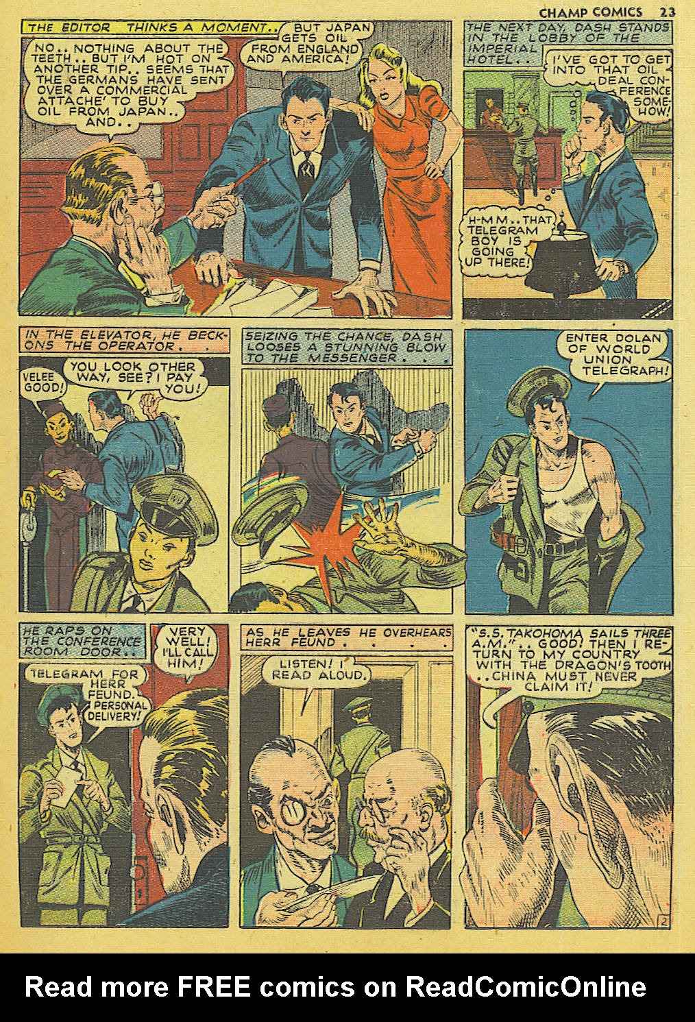 Read online Champ Comics comic -  Issue #17 - 24