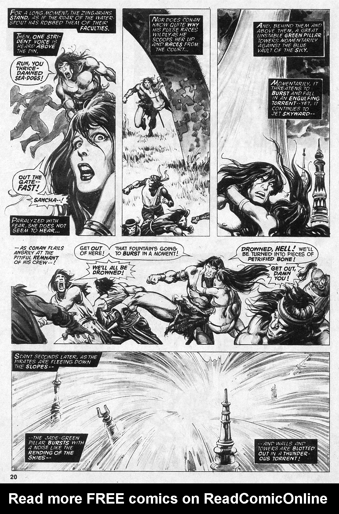 Read online The Savage Sword Of Conan comic -  Issue #23 - 20
