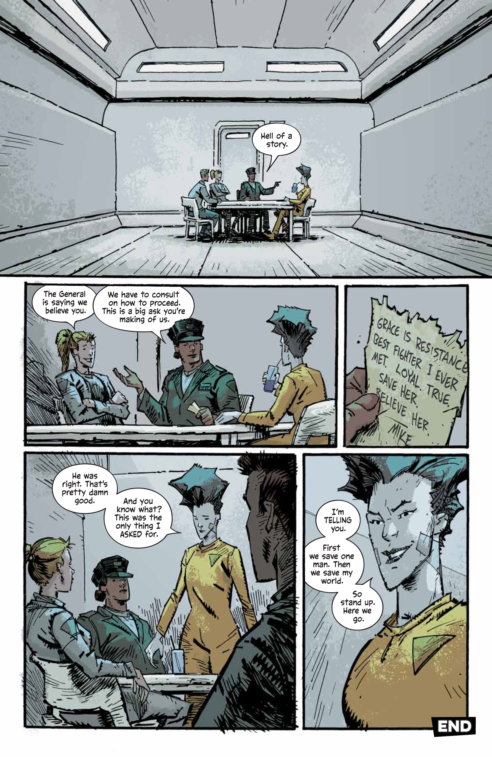 Read online Cemetery Beach comic -  Issue #7 - 20