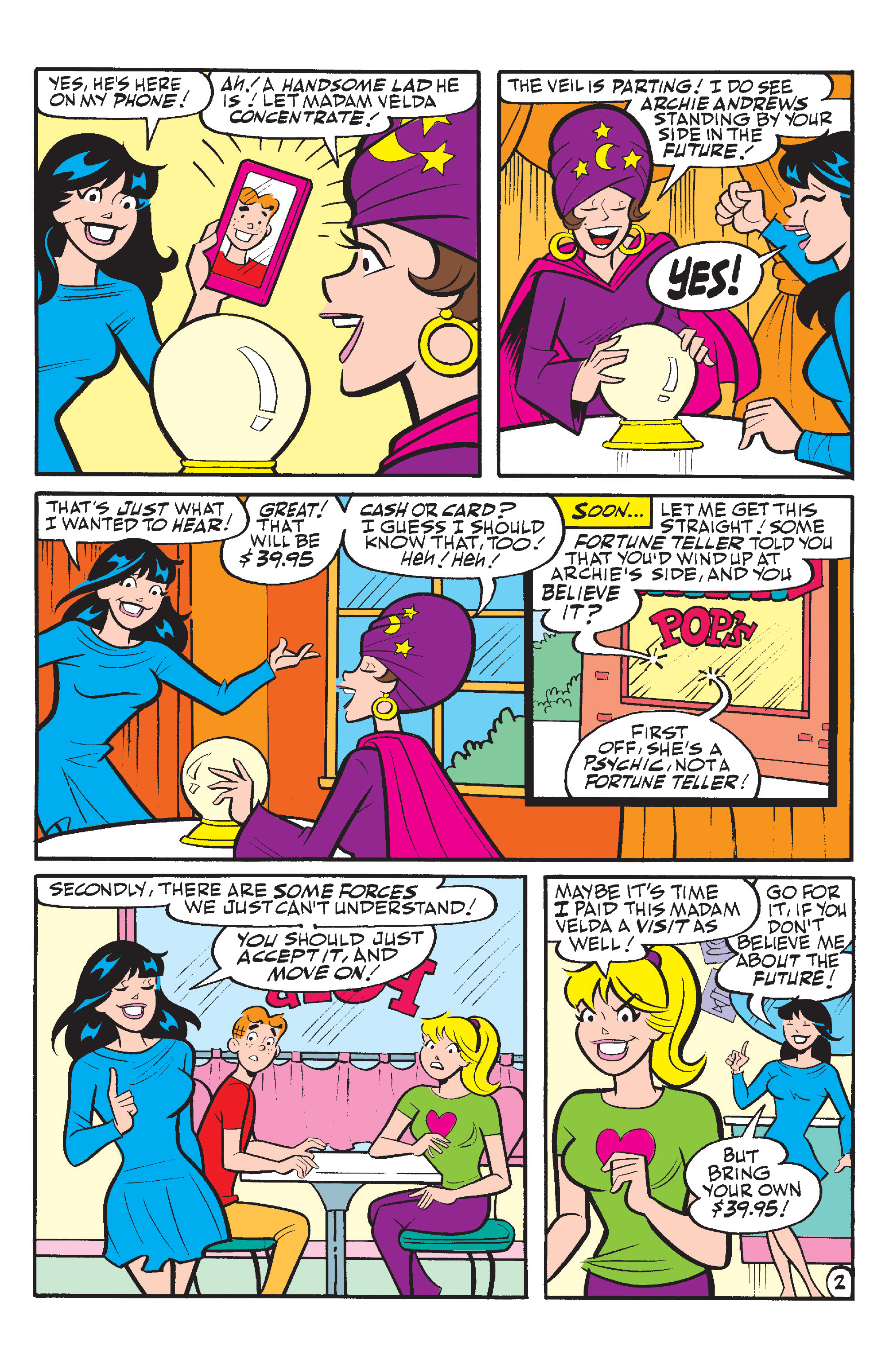 Read online Betty & Veronica Best Friends Forever: At Movies comic -  Issue #7 - 9