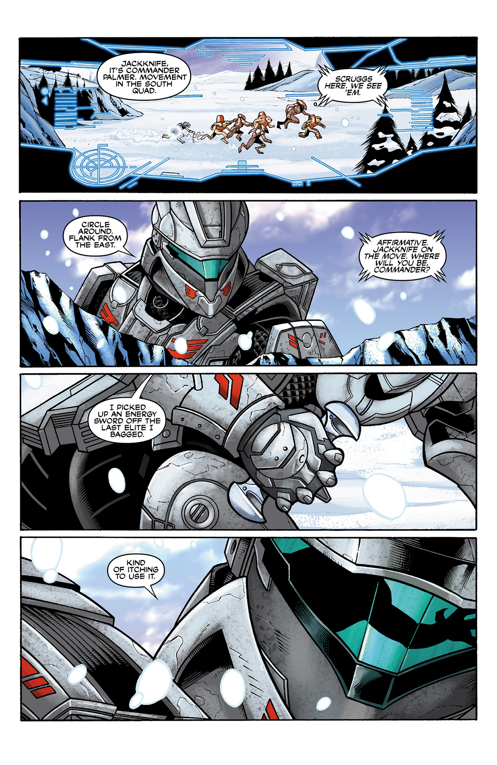 Read online Halo: Escalation comic -  Issue #1 - 3