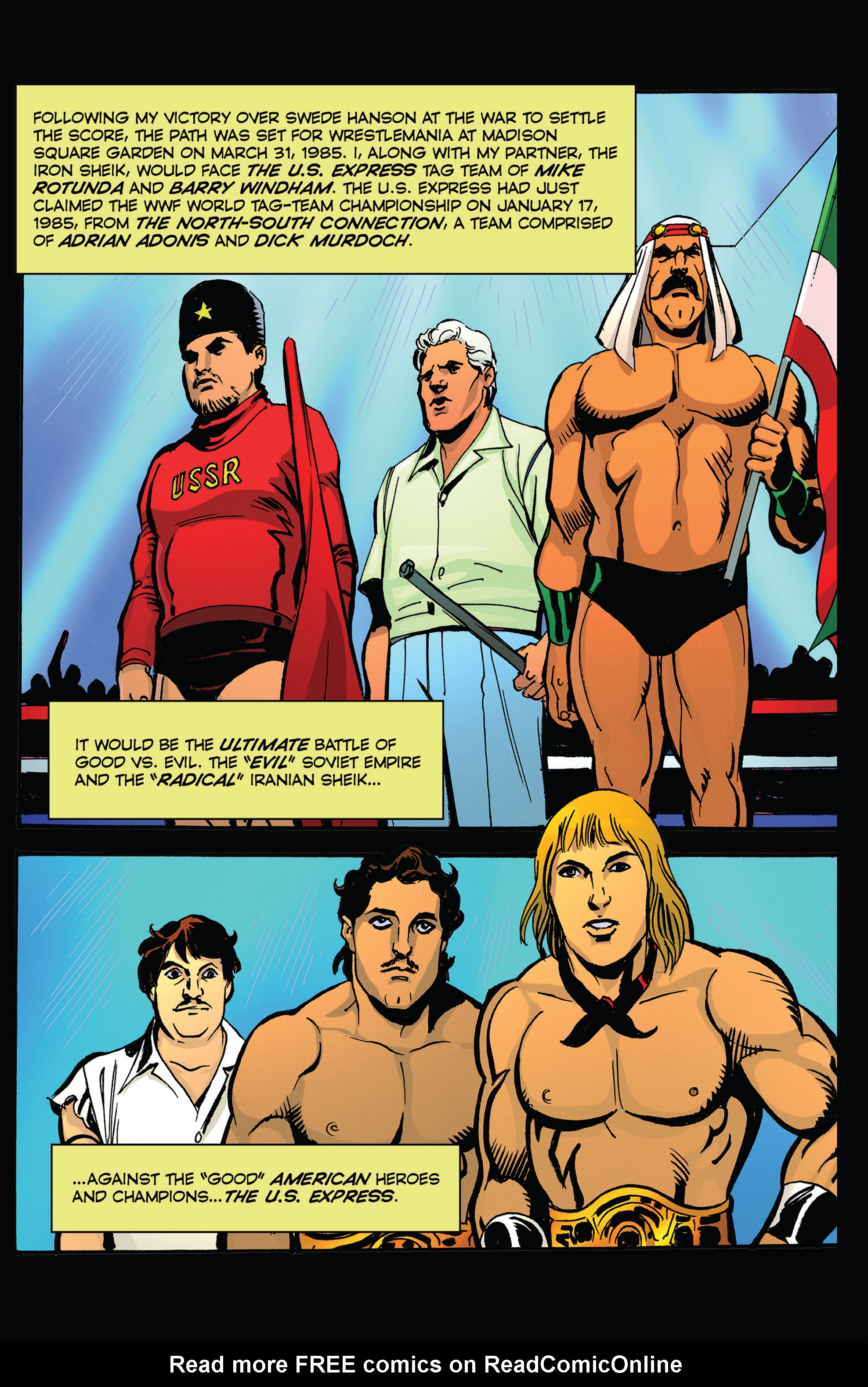 Read online Turnbuckle Titans: Nikolai Volkoff comic -  Issue #3 - 12