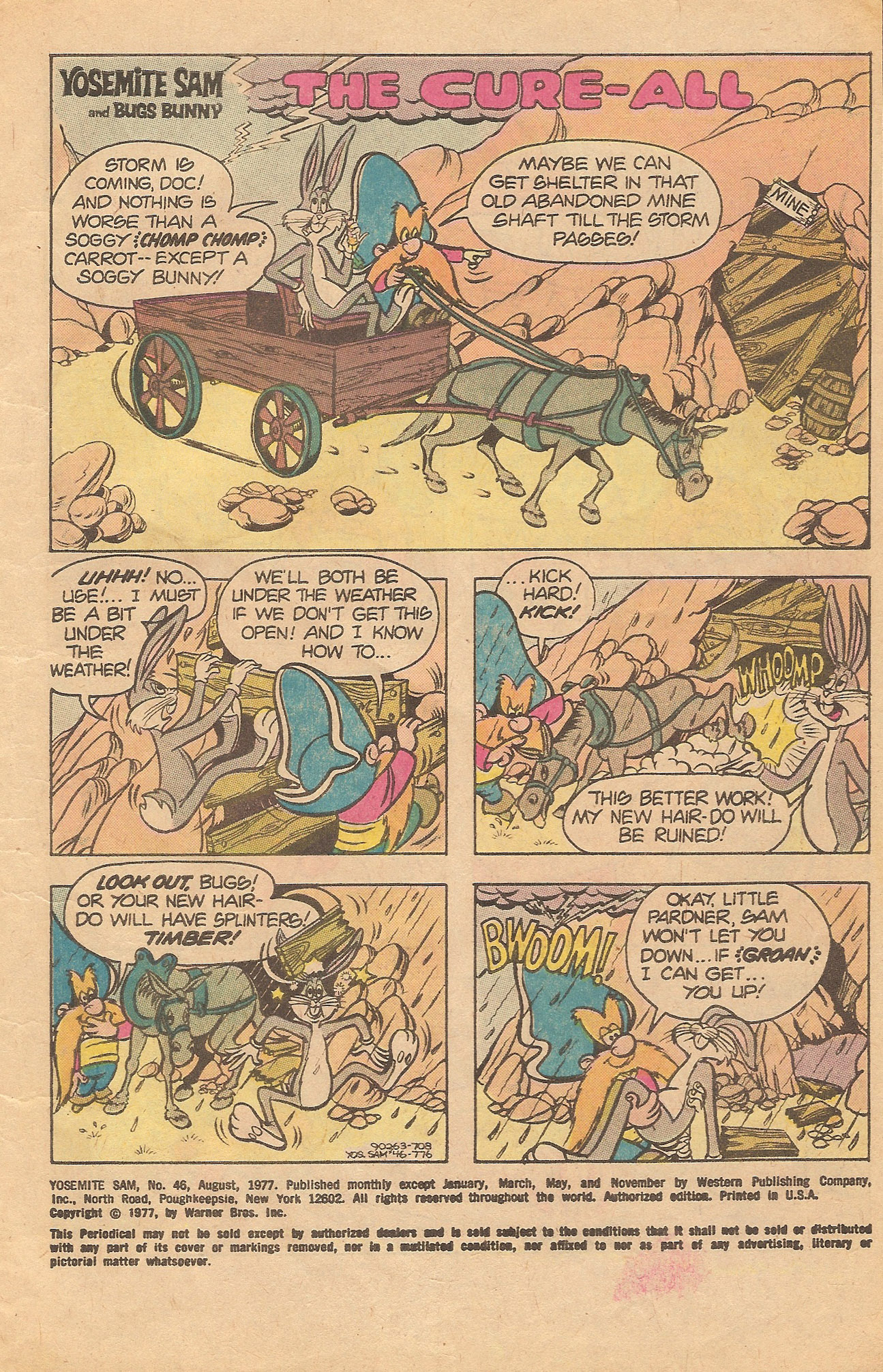 Read online Yosemite Sam and Bugs Bunny comic -  Issue #46 - 3