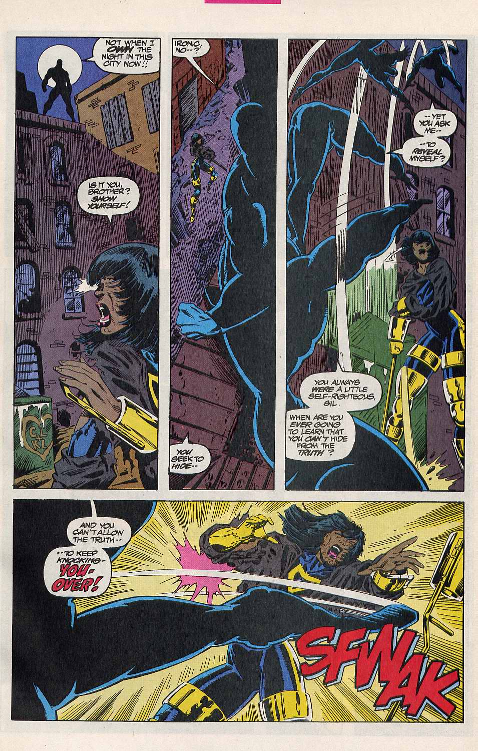 Read online Night Thrasher comic -  Issue #3 - 4