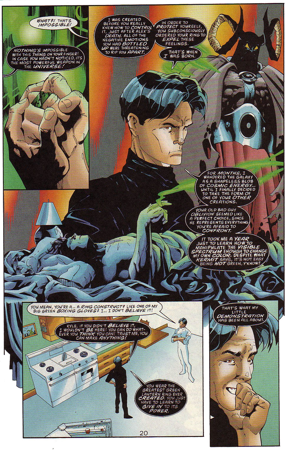 Read online Green Lantern: Circle of Fire comic -  Issue #7 - 21