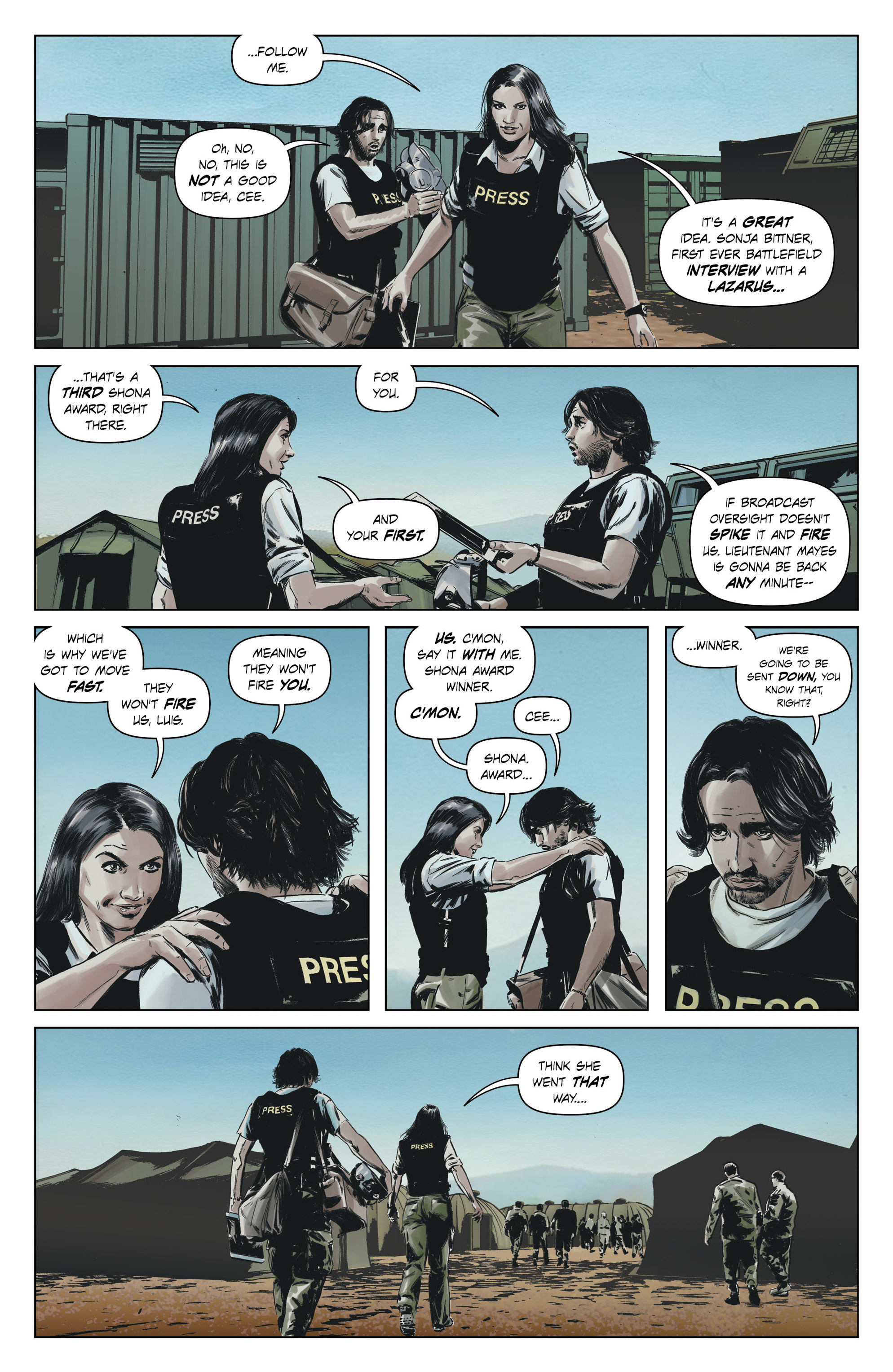 Read online Lazarus (2013) comic -  Issue #25 - 5