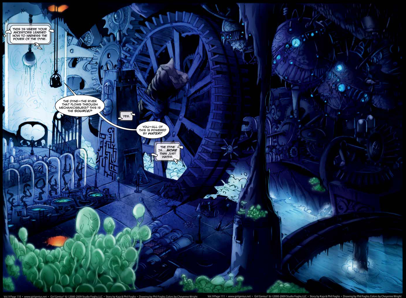 Read online Girl Genius (2002) comic -  Issue #9 - 112