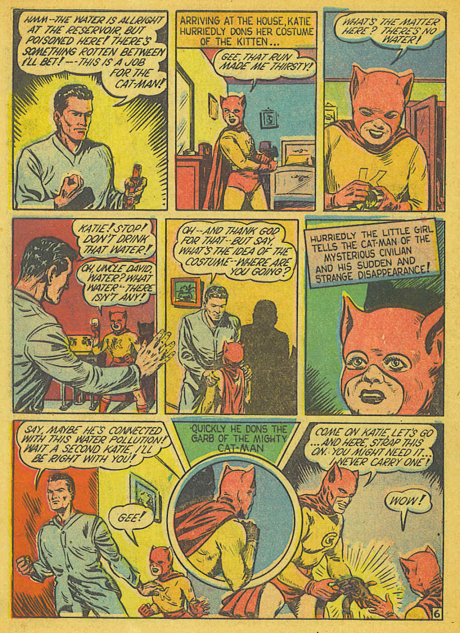 Read online Cat-Man Comics comic -  Issue #6 - 57