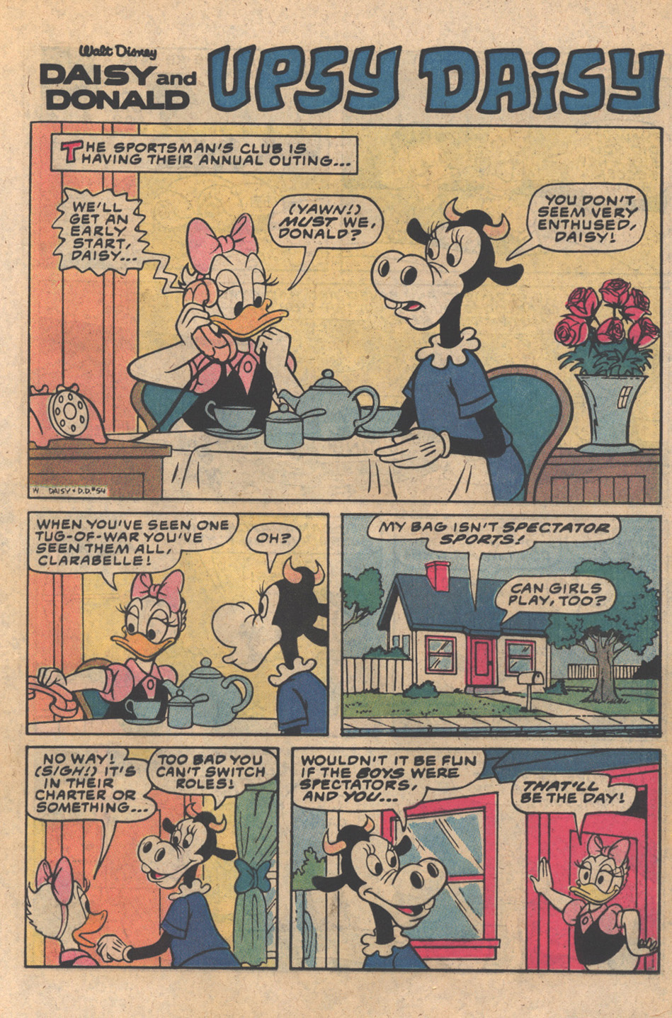 Read online Walt Disney Daisy and Donald comic -  Issue #54 - 25