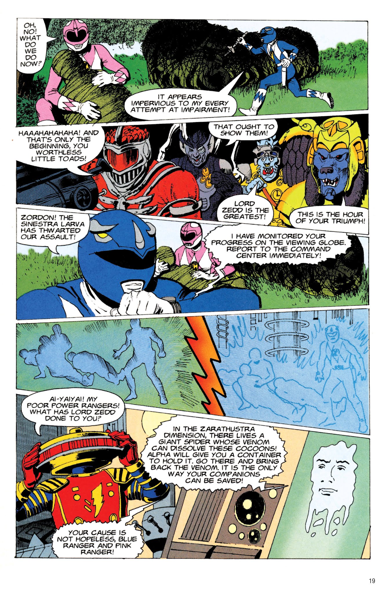 Read online Mighty Morphin Power Rangers Archive comic -  Issue # TPB 1 (Part 1) - 19