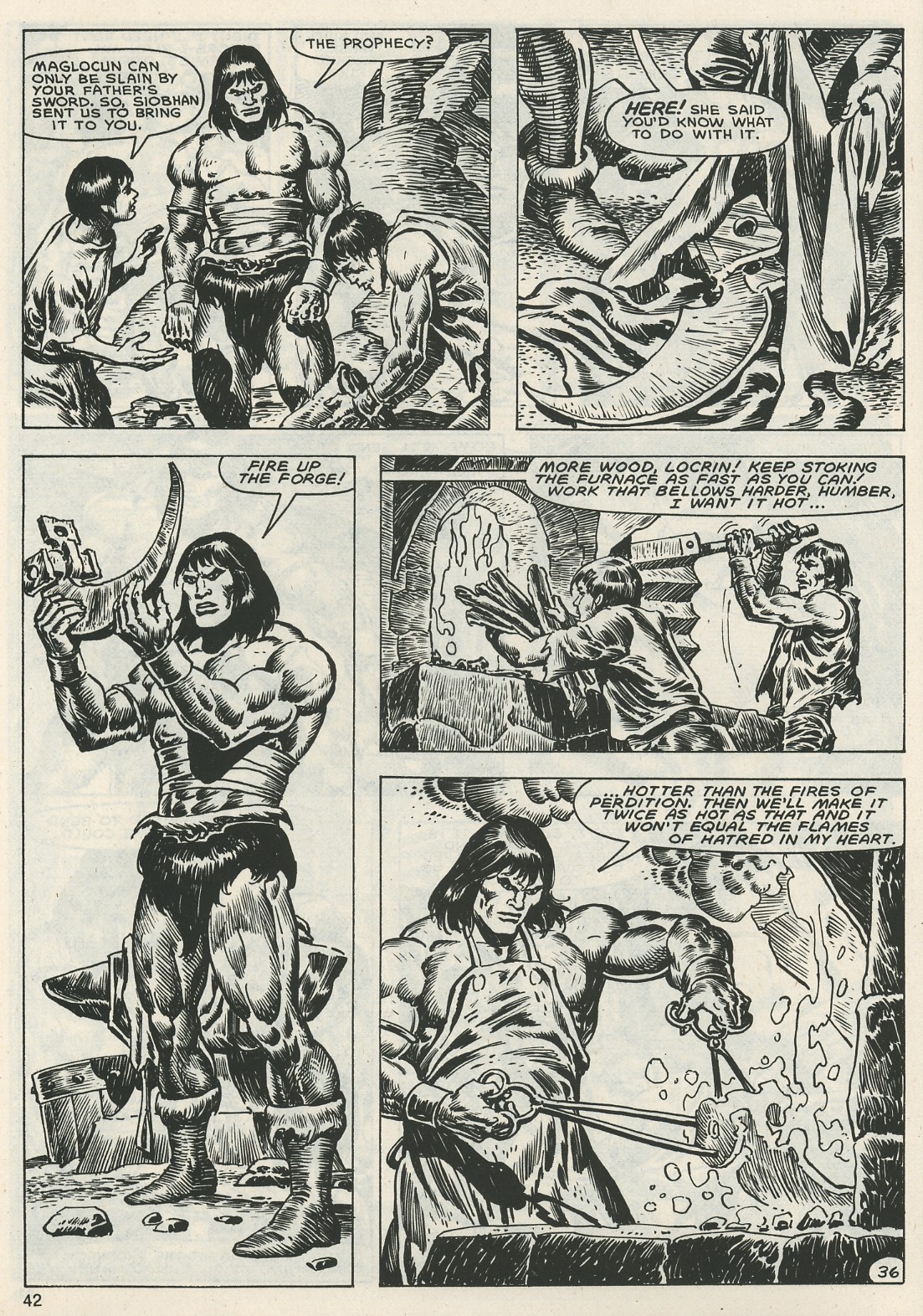 Read online The Savage Sword Of Conan comic -  Issue #119 - 41