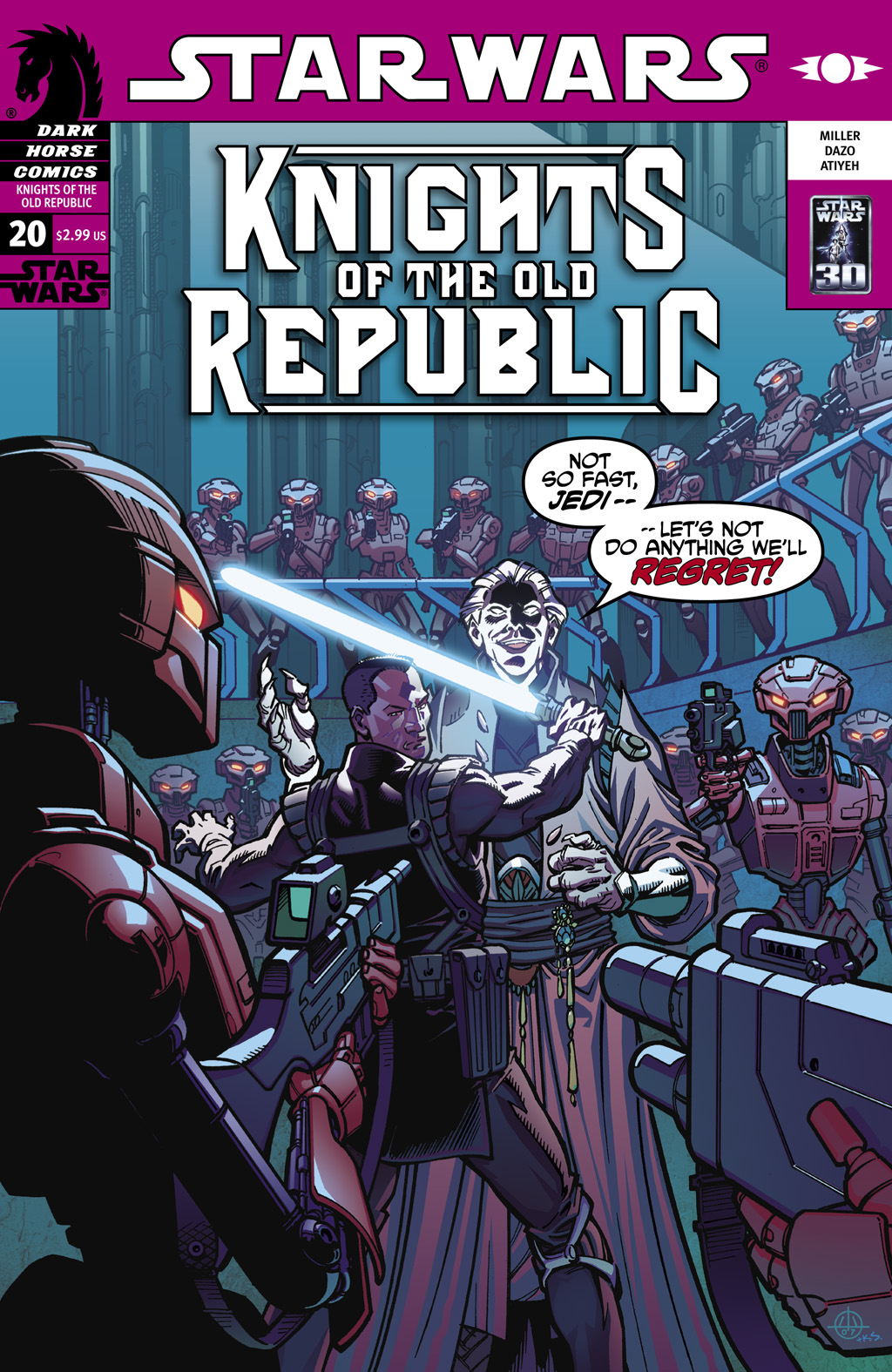 Read online Star Wars: Knights Of The Old Republic comic -  Issue #20 - 1
