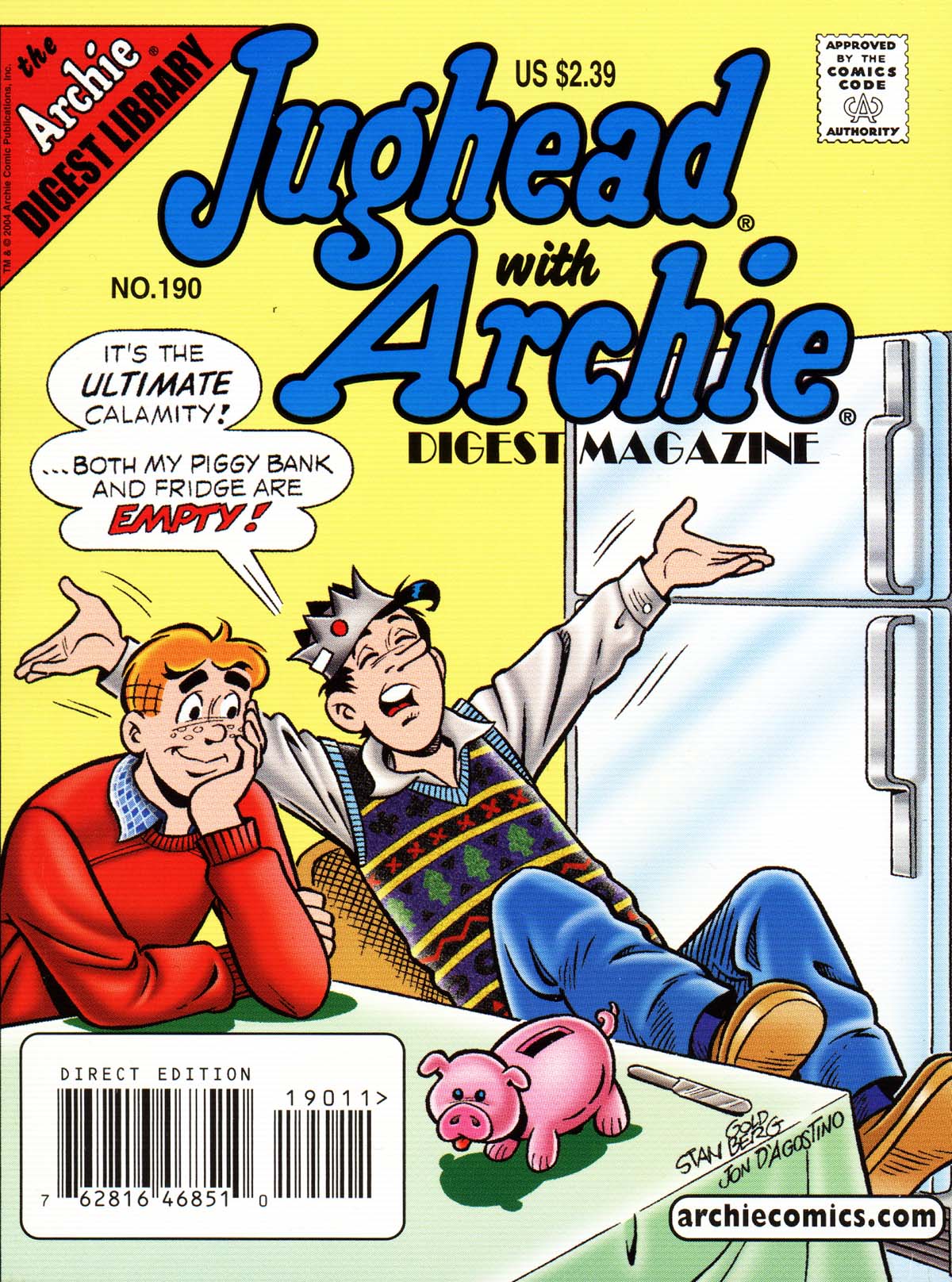 Read online Jughead with Archie Digest Magazine comic -  Issue #190 - 1