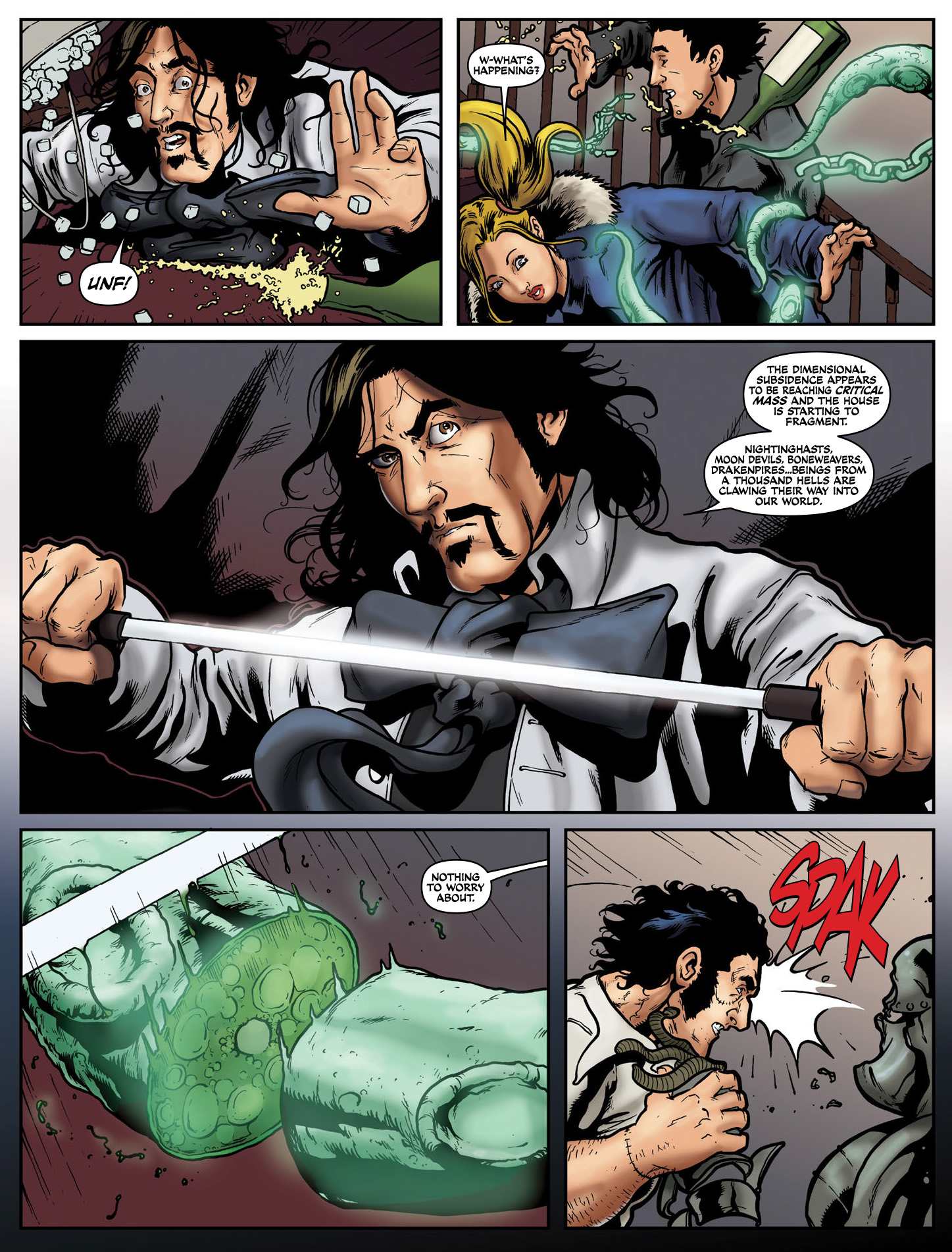 Read online Dandridge: Return of the Chap comic -  Issue # TPB - 57