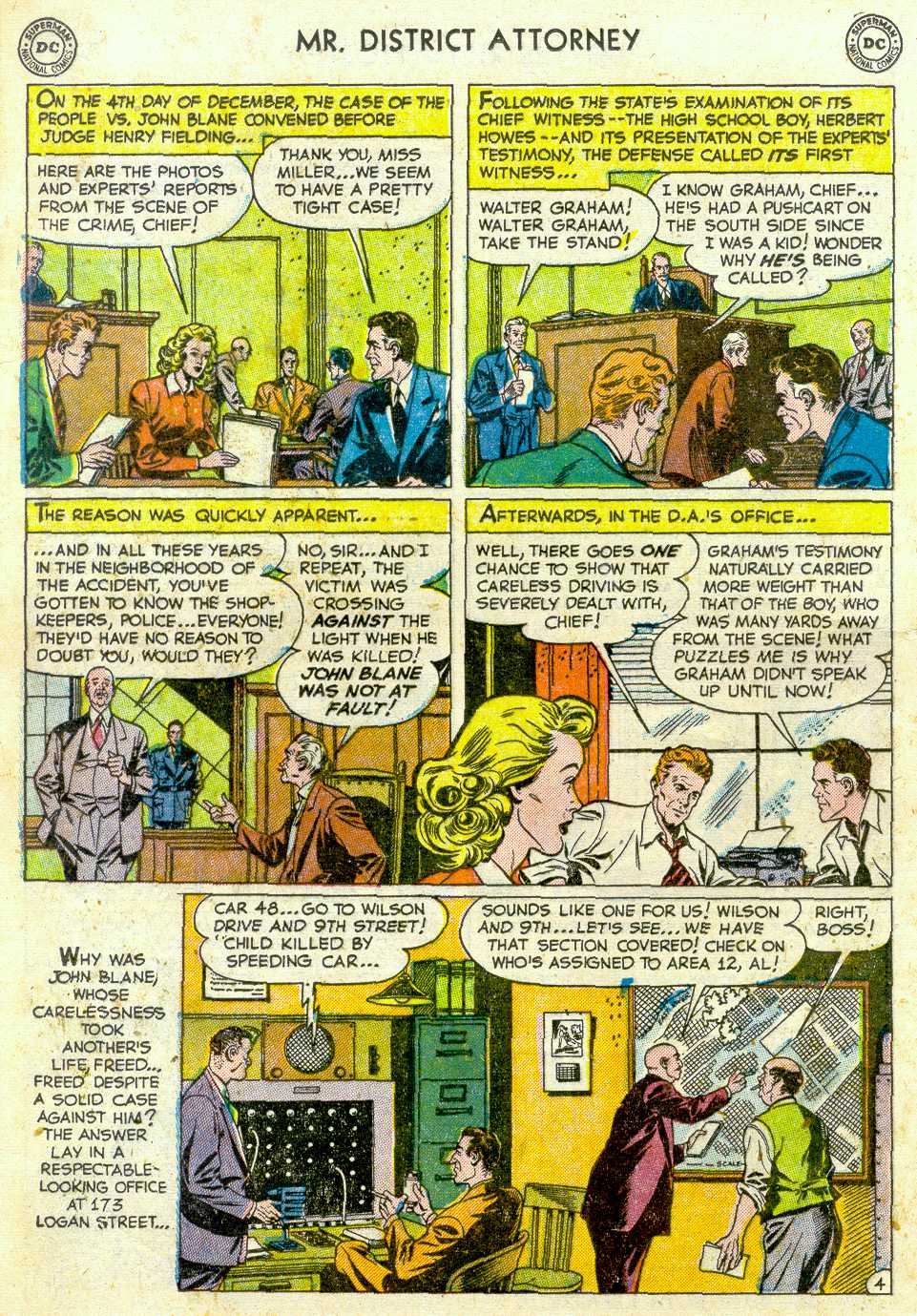 Read online Mr. District Attorney comic -  Issue #24 - 18
