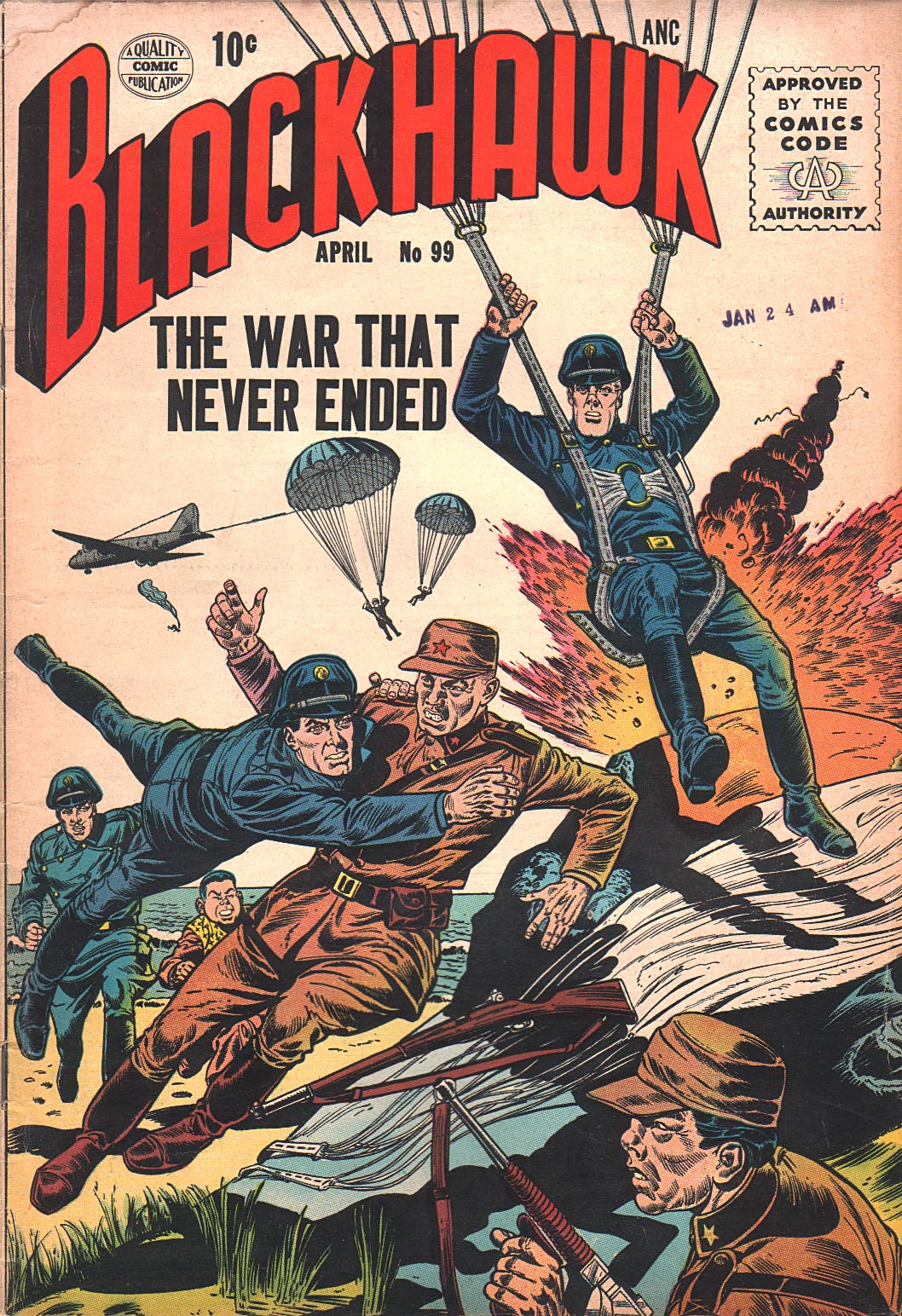 Read online Blackhawk (1957) comic -  Issue #99 - 1