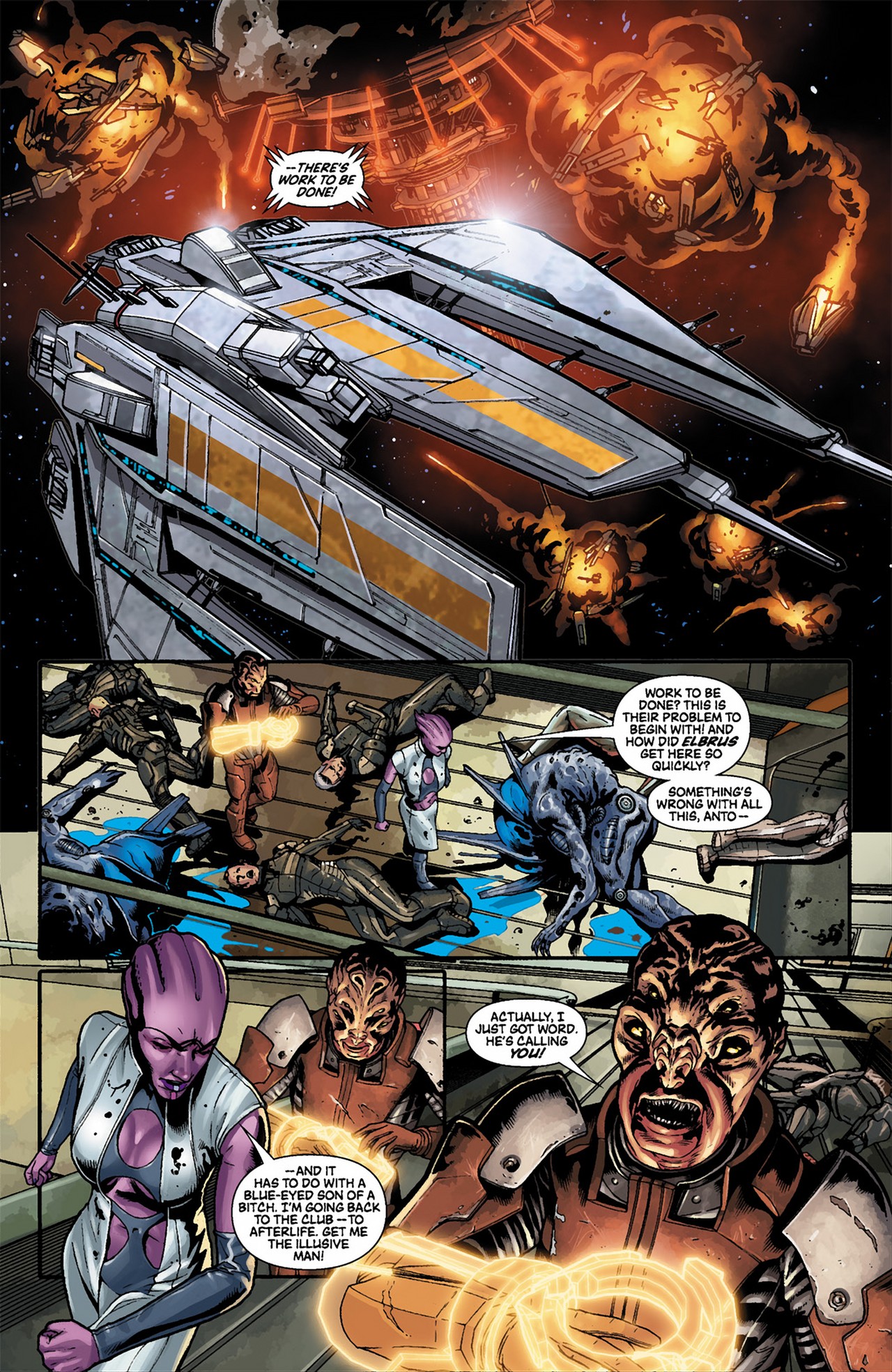 Read online Mass Effect: Invasion comic -  Issue #1 - 13