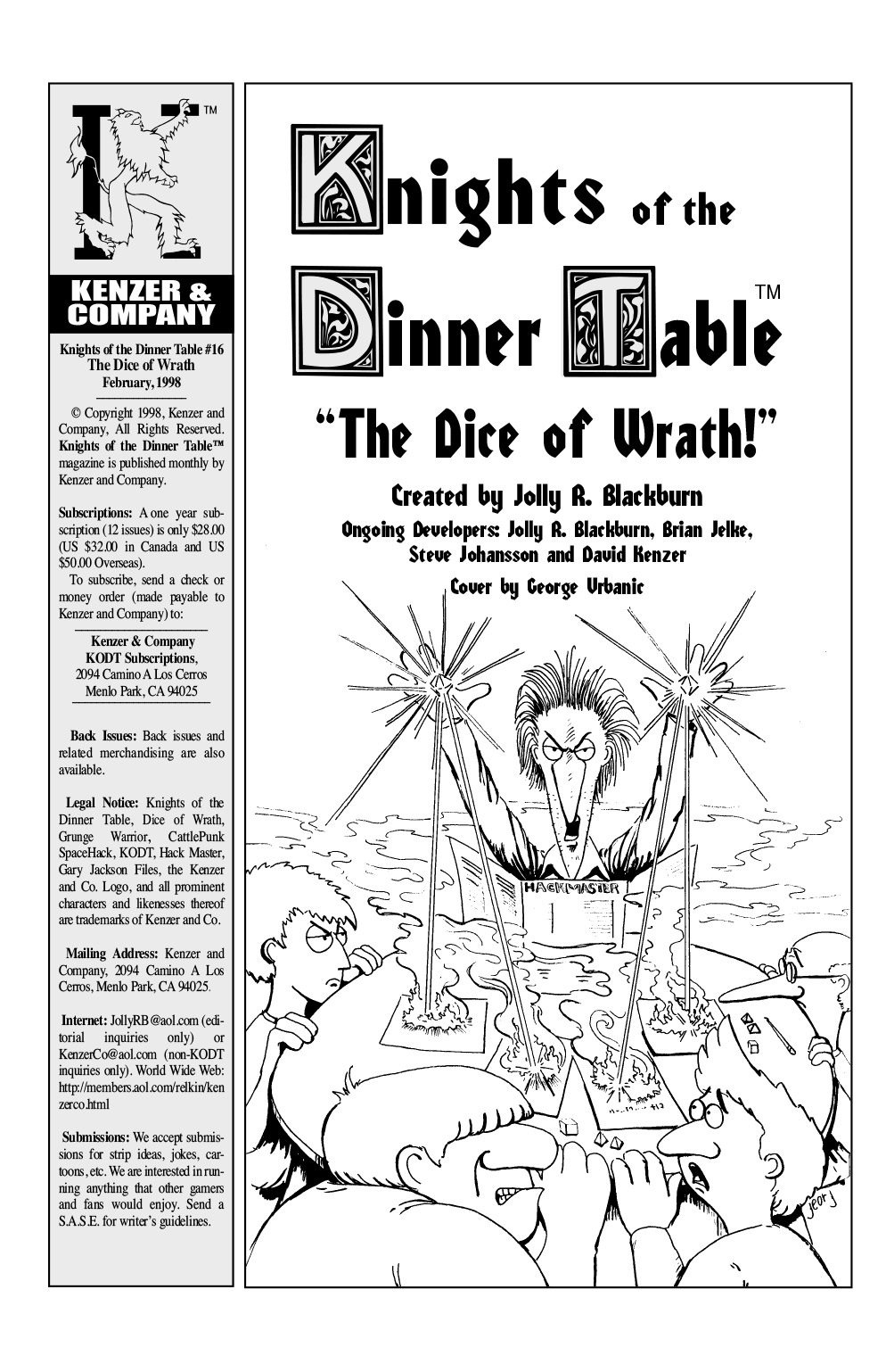 Read online Knights of the Dinner Table comic -  Issue #16 - 3