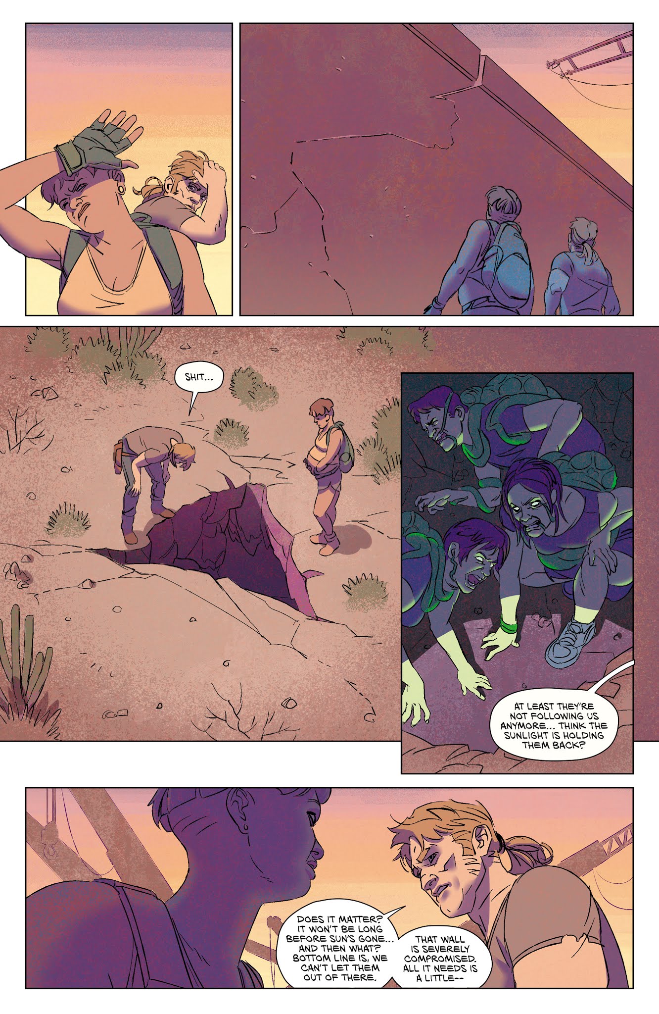 Read online Fissure comic -  Issue #4 - 18
