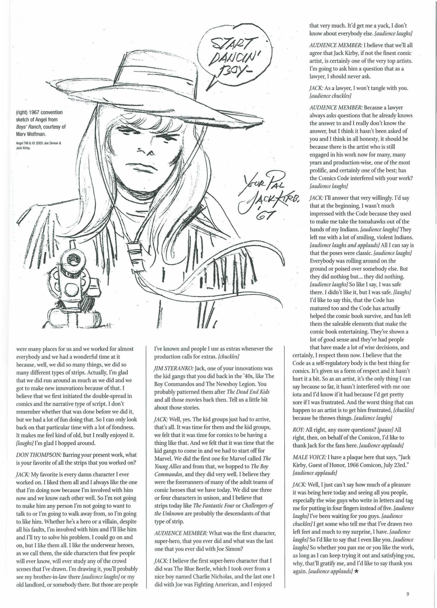 Read online The Jack Kirby Collector comic -  Issue #43 - 11