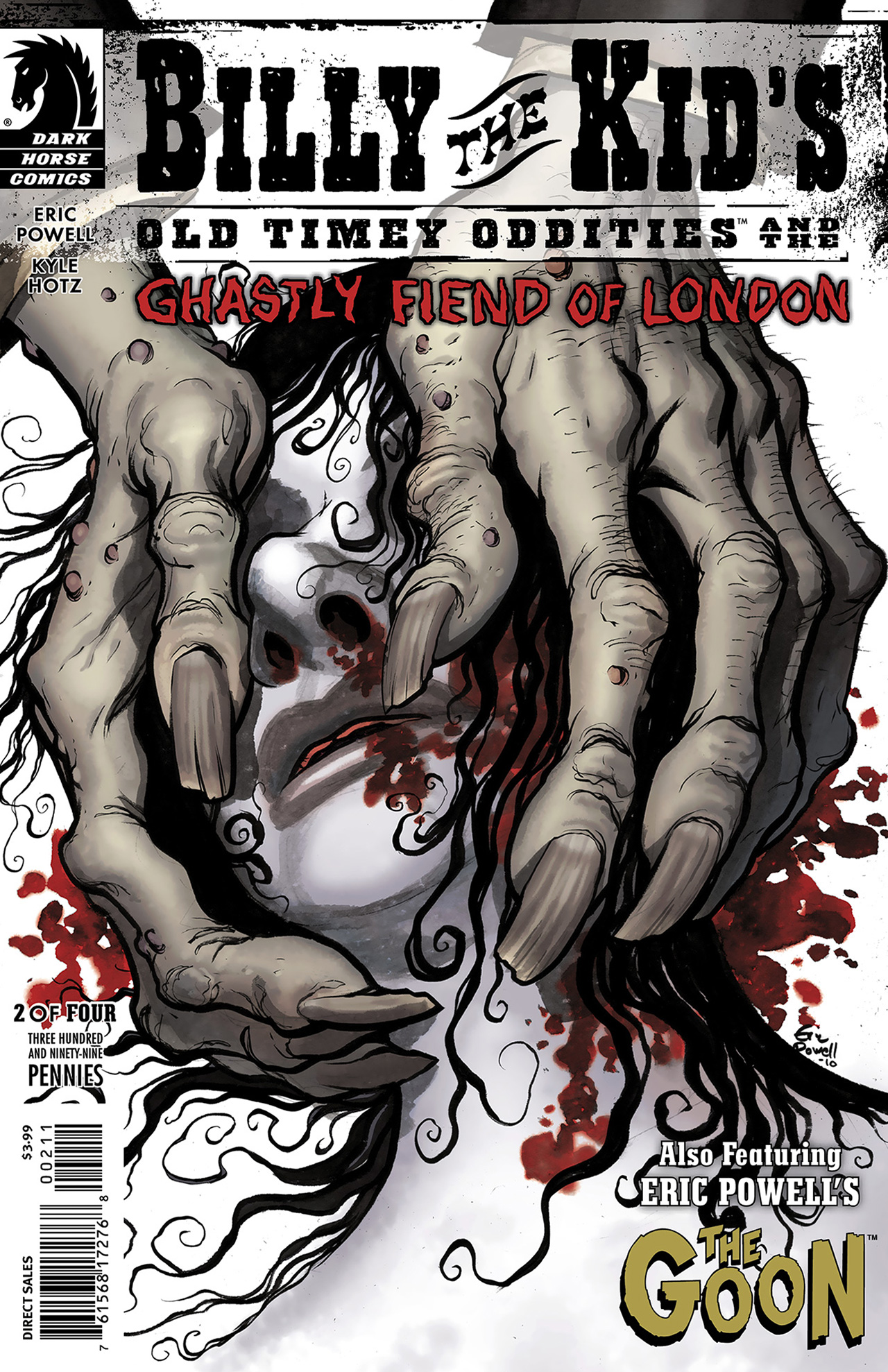 Read online Billy the Kid's Old Timey Oddities and the Ghastly Fiend of London comic -  Issue #2 - 2