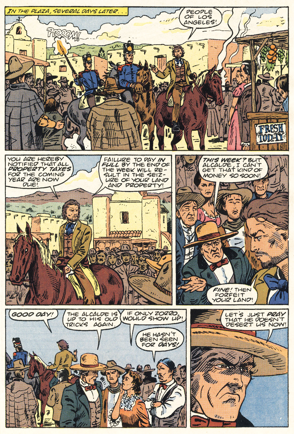 Read online Zorro (1990) comic -  Issue #10 - 15