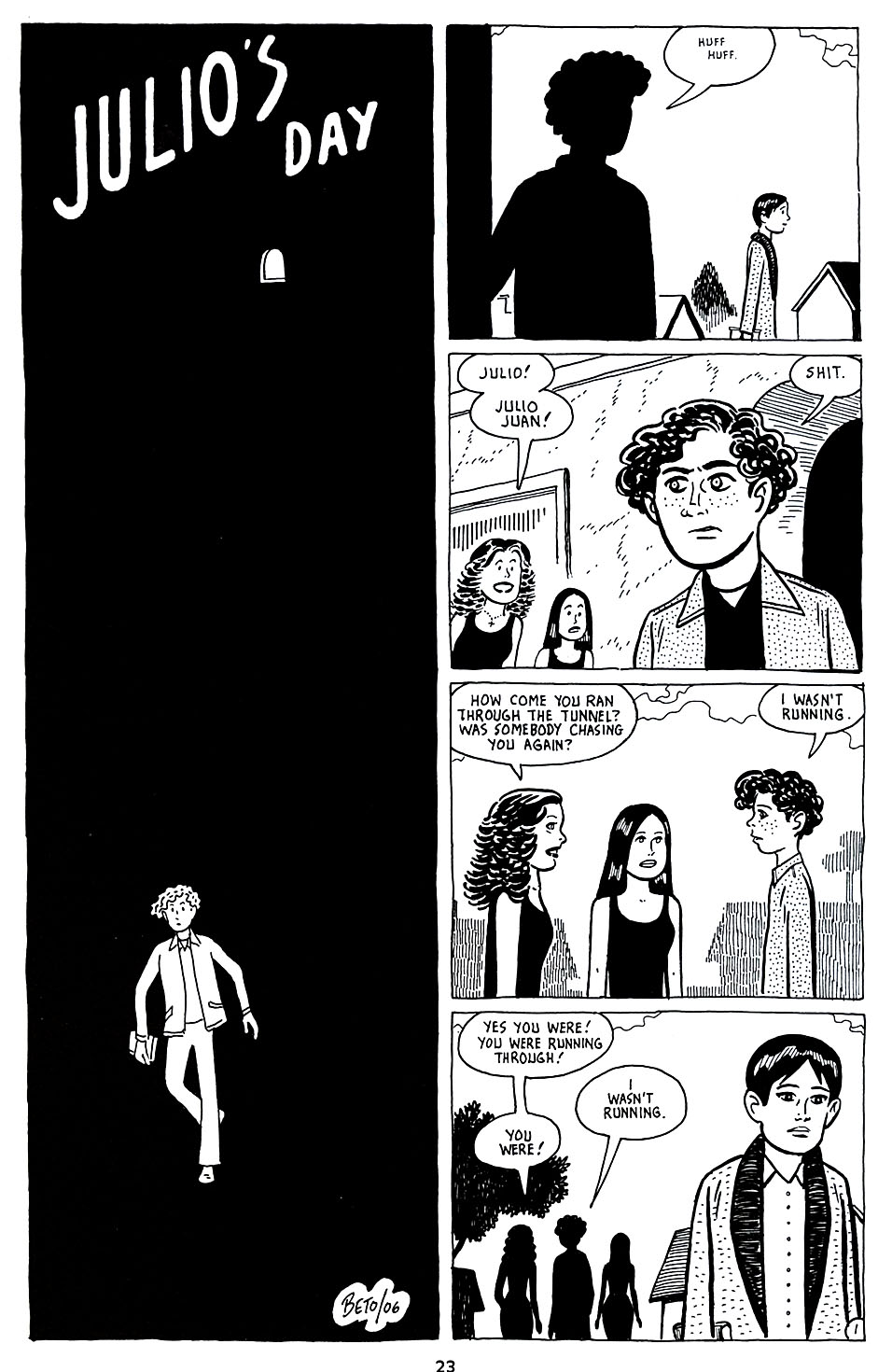 Read online Love and Rockets (2001) comic -  Issue #18 - 25