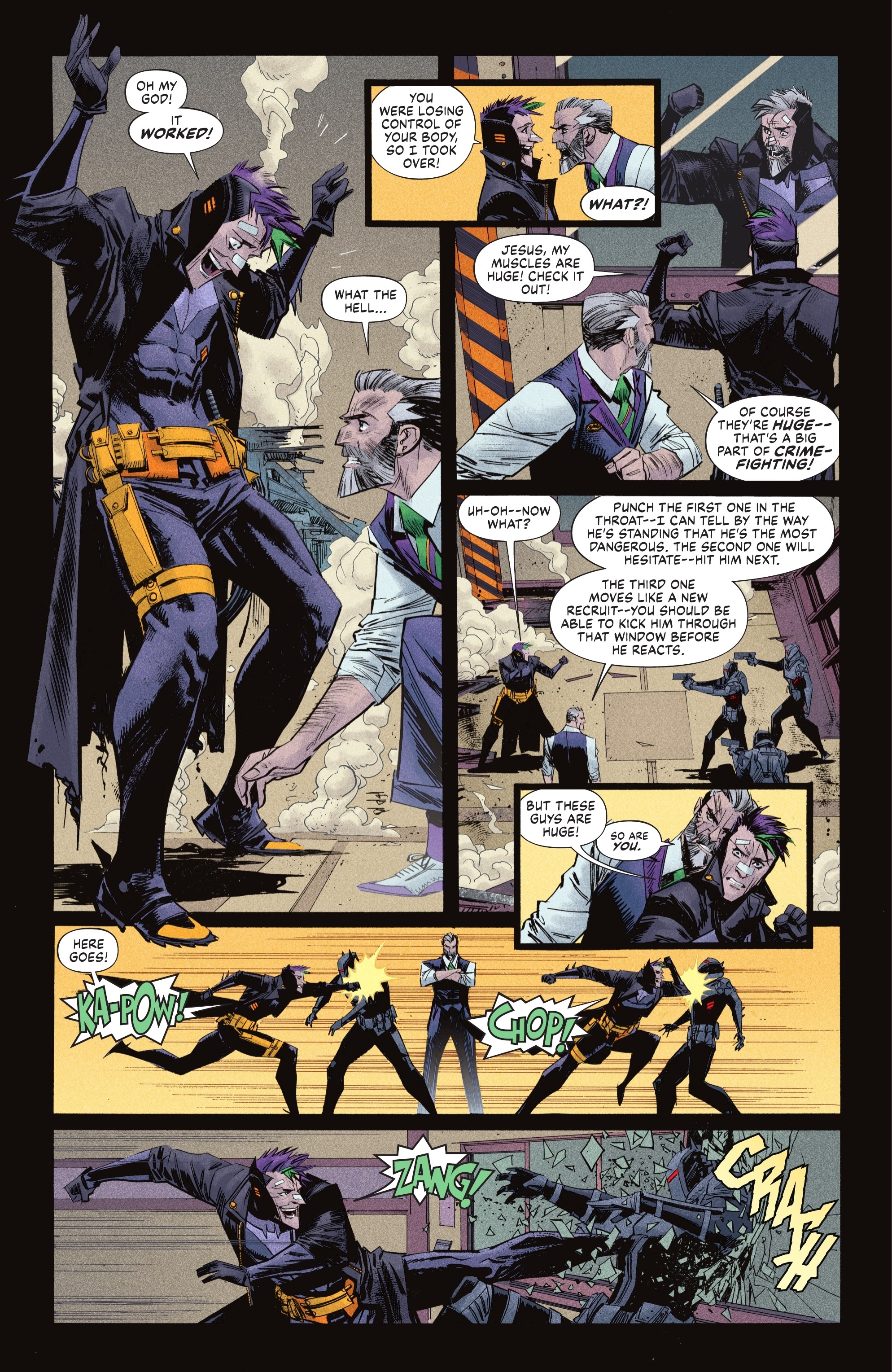 Read online Batman: Beyond the White Knight comic -  Issue #5 - 18
