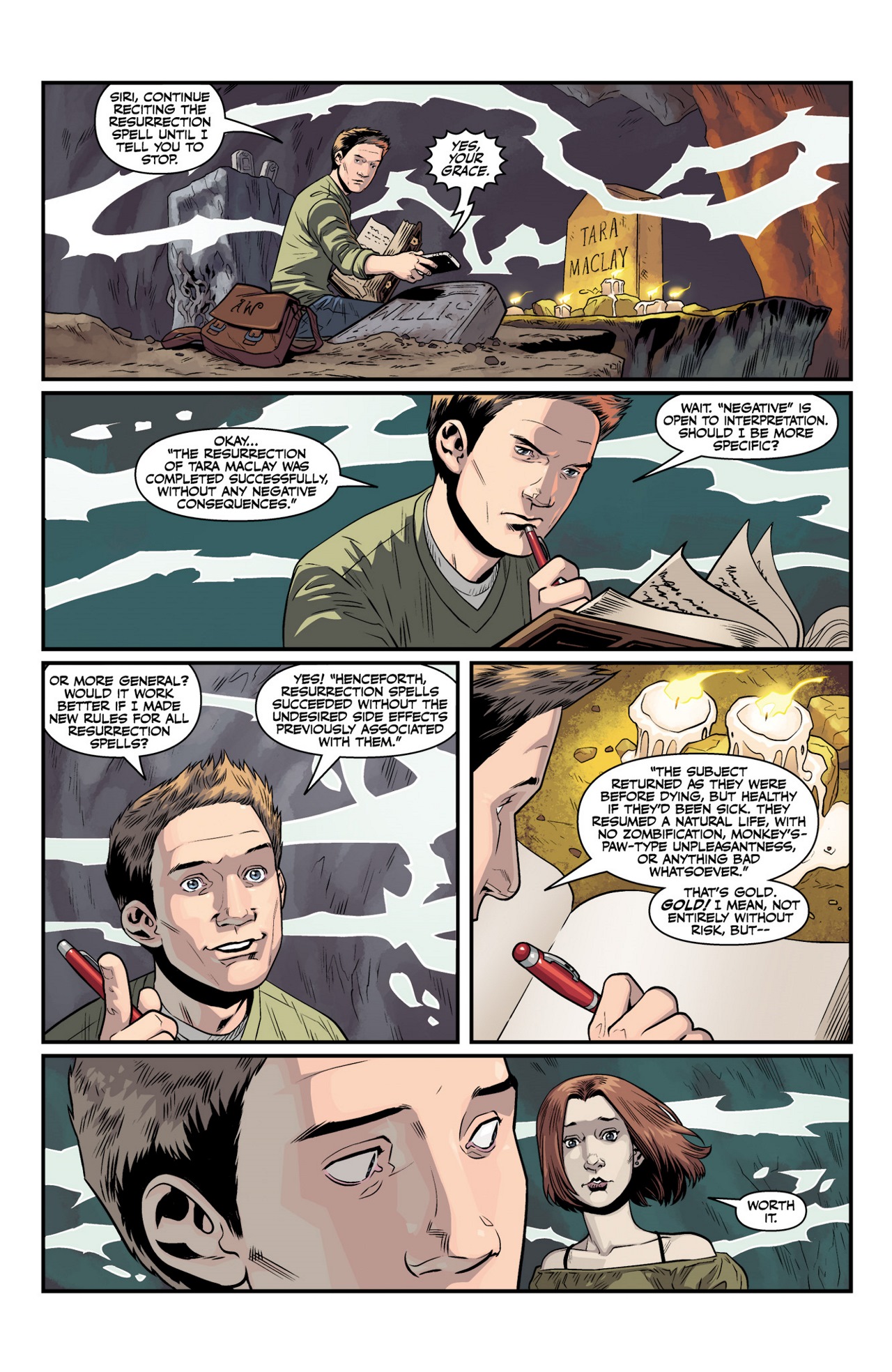 Read online Buffy the Vampire Slayer Season Ten comic -  Issue #9 - 10