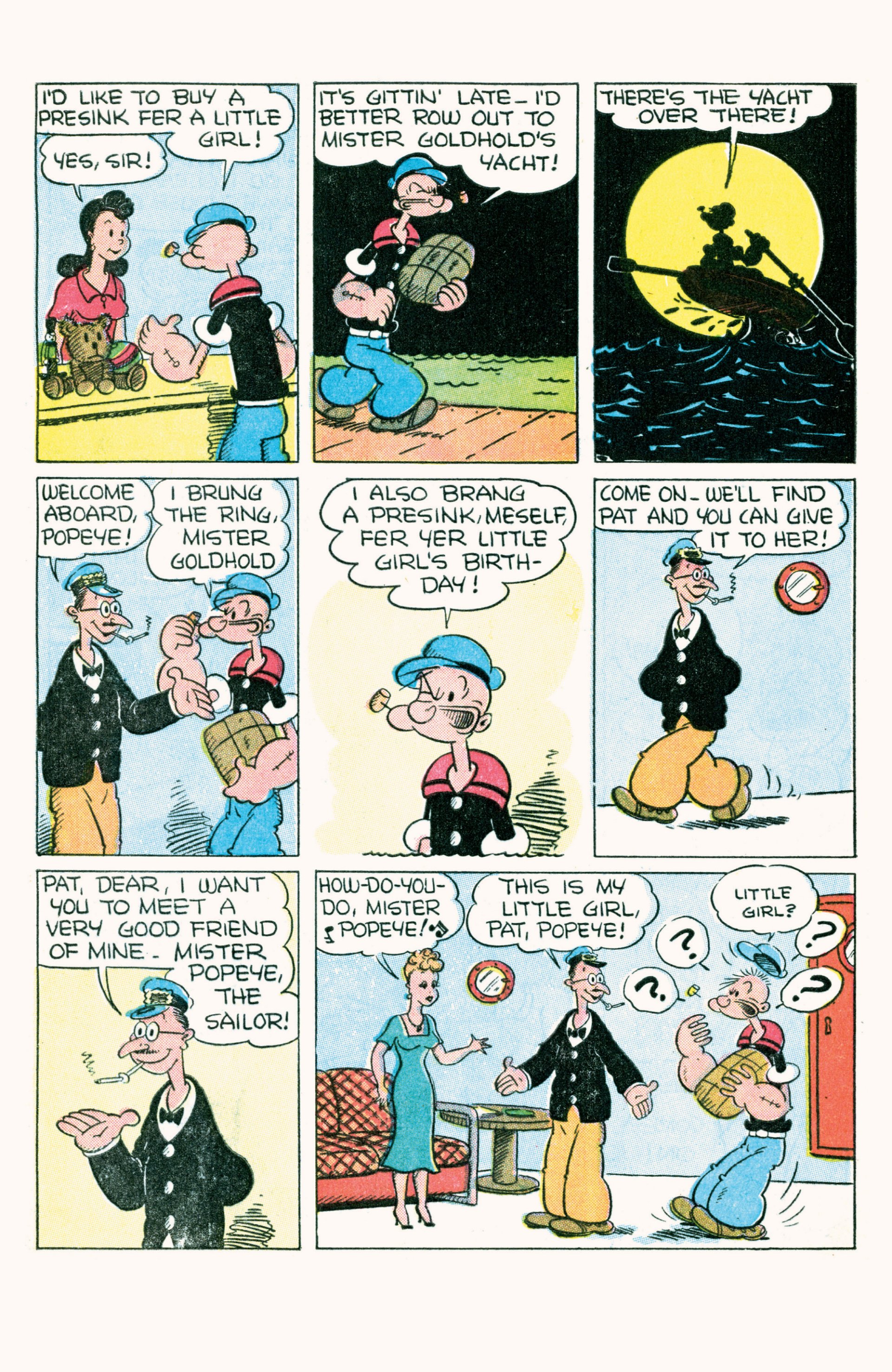 Read online Classic Popeye comic -  Issue #7 - 8