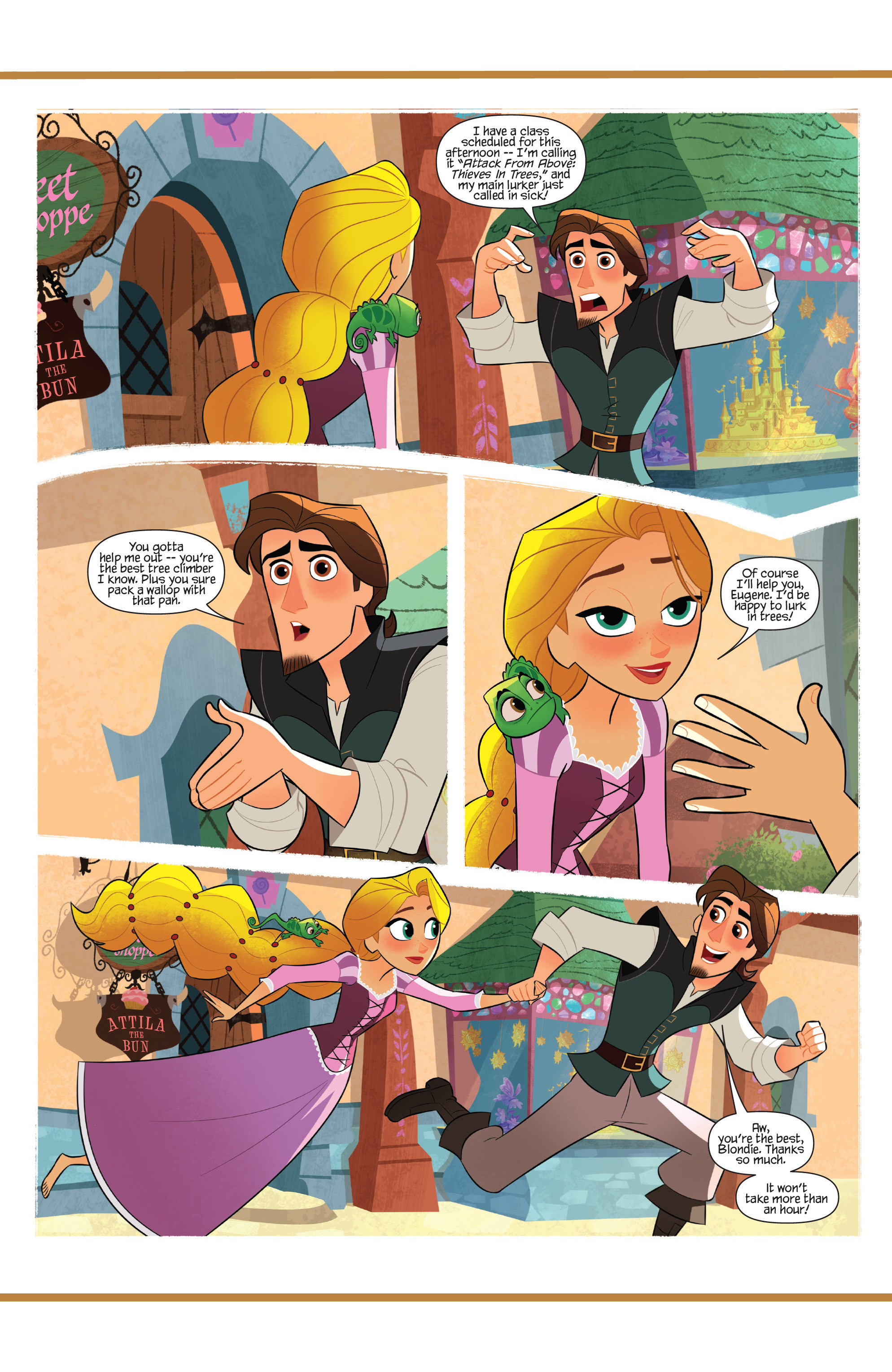 Read online Tangled: The Series: Hair It Is comic -  Issue # Full - 21