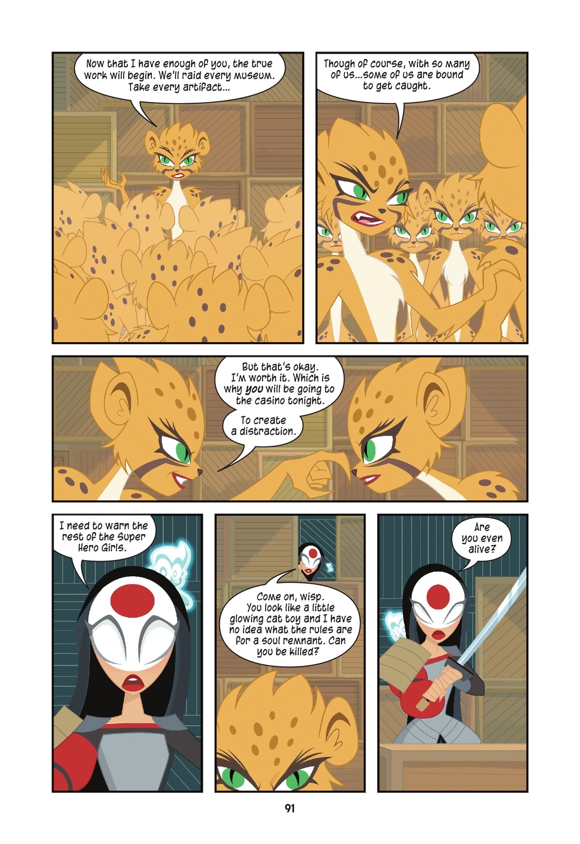 Read online DC Super Hero Girls: Ghosting comic -  Issue # TPB (Part 1) - 91