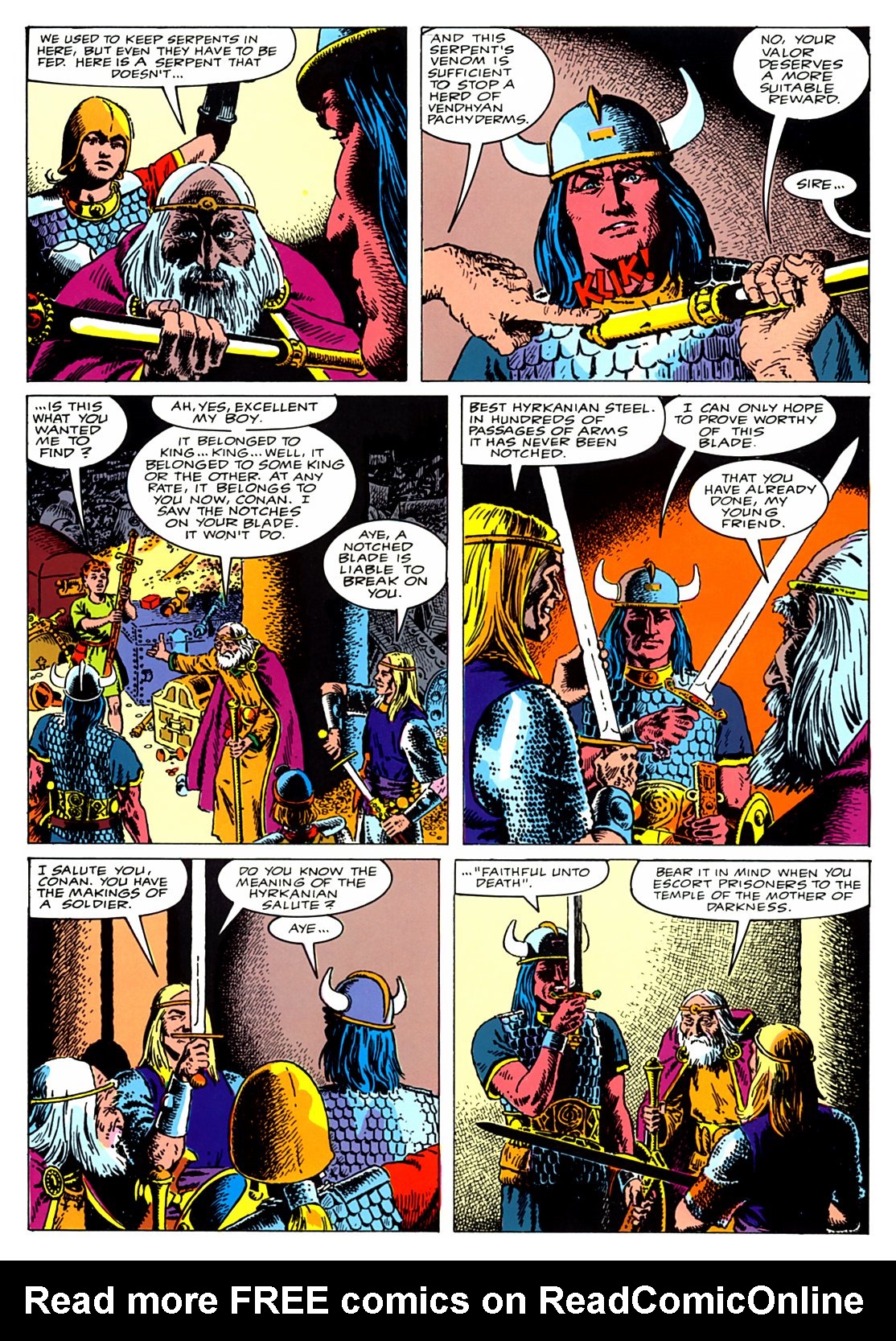 Read online Marvel Graphic Novel comic -  Issue #28 - Conan - The Reaver - 24