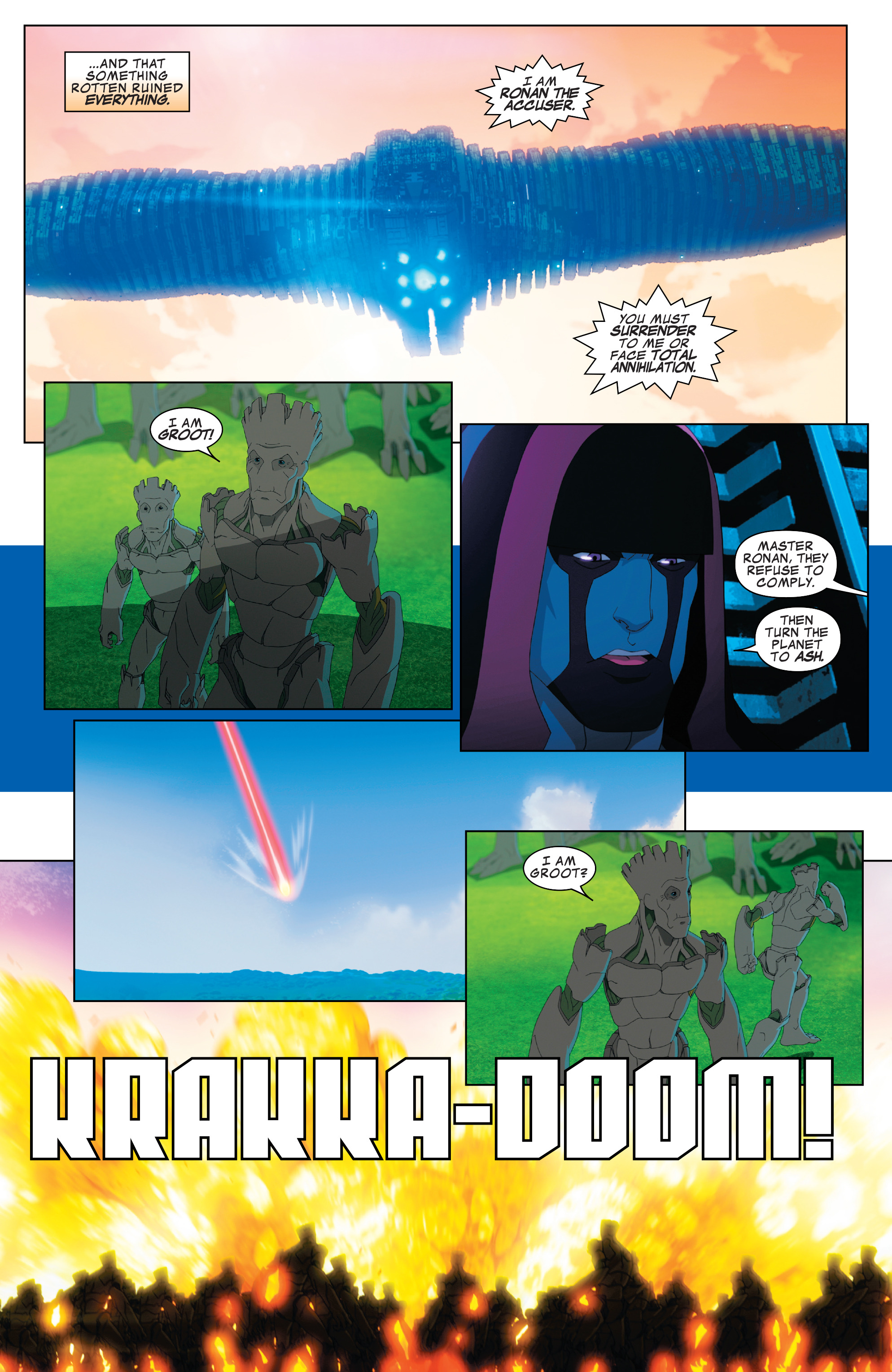Read online Marvel Universe Guardians of the Galaxy [I] comic -  Issue #4 - 15