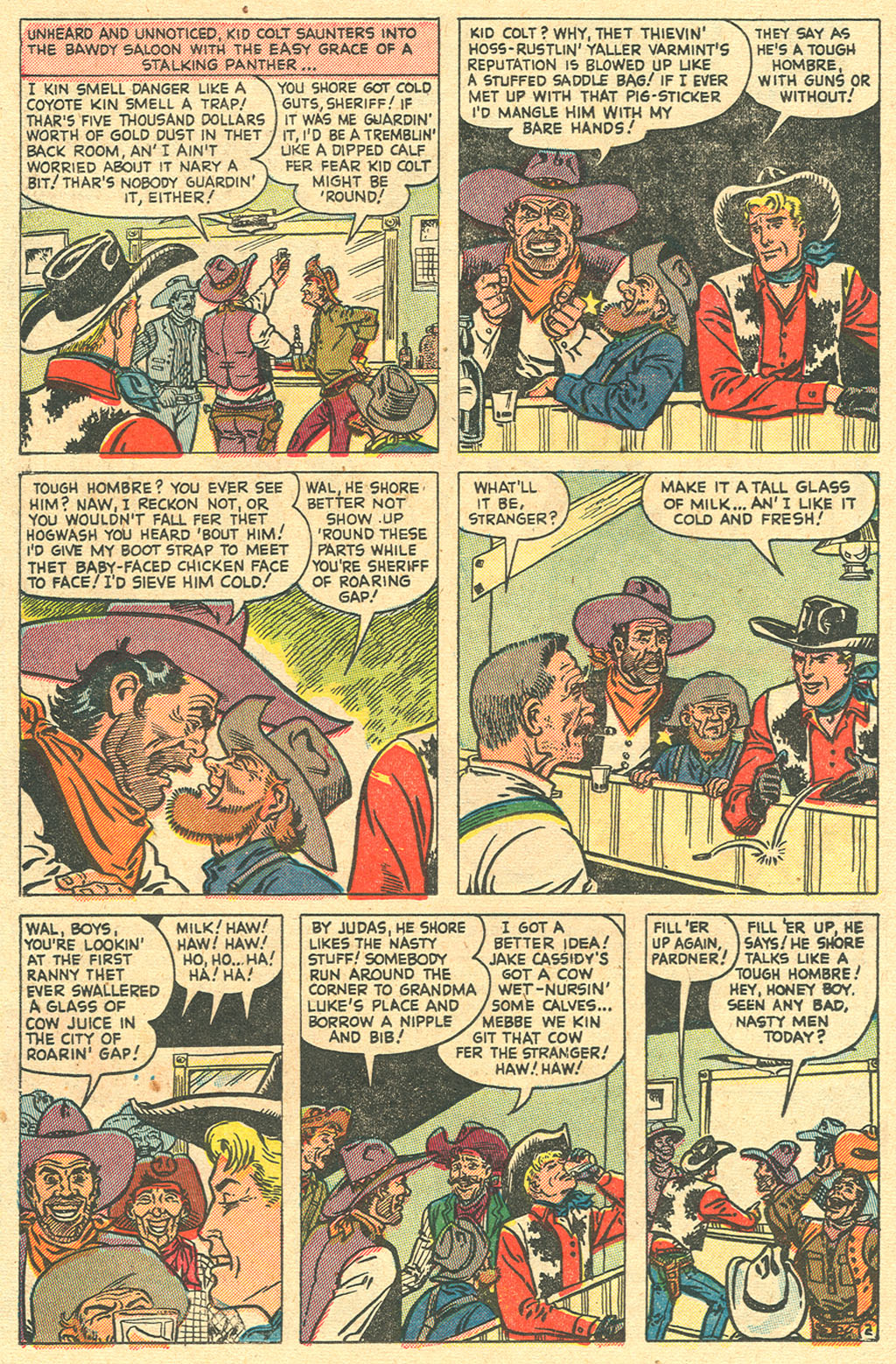 Read online Kid Colt Outlaw comic -  Issue #10 - 14