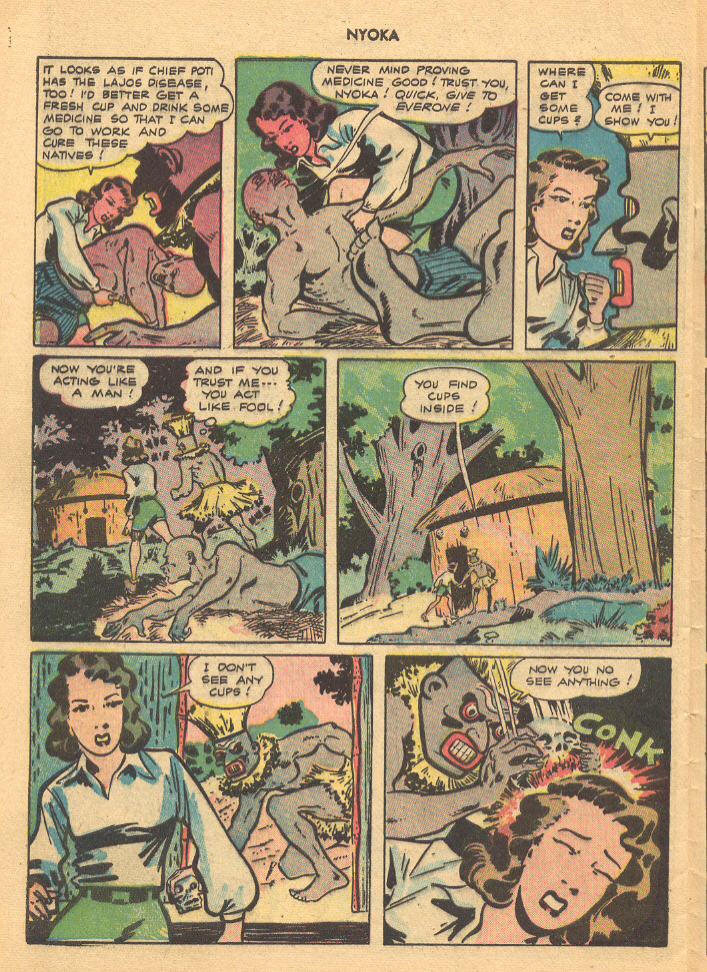 Read online Nyoka the Jungle Girl (1945) comic -  Issue #14 - 28