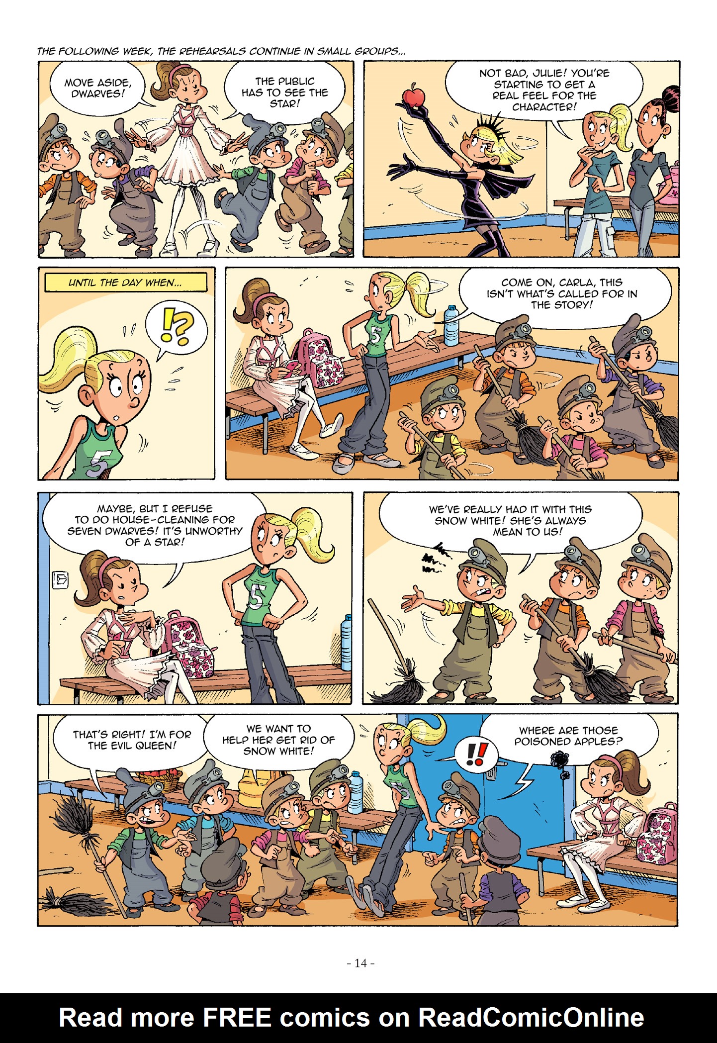 Read online Dance Class comic -  Issue #8 - 16