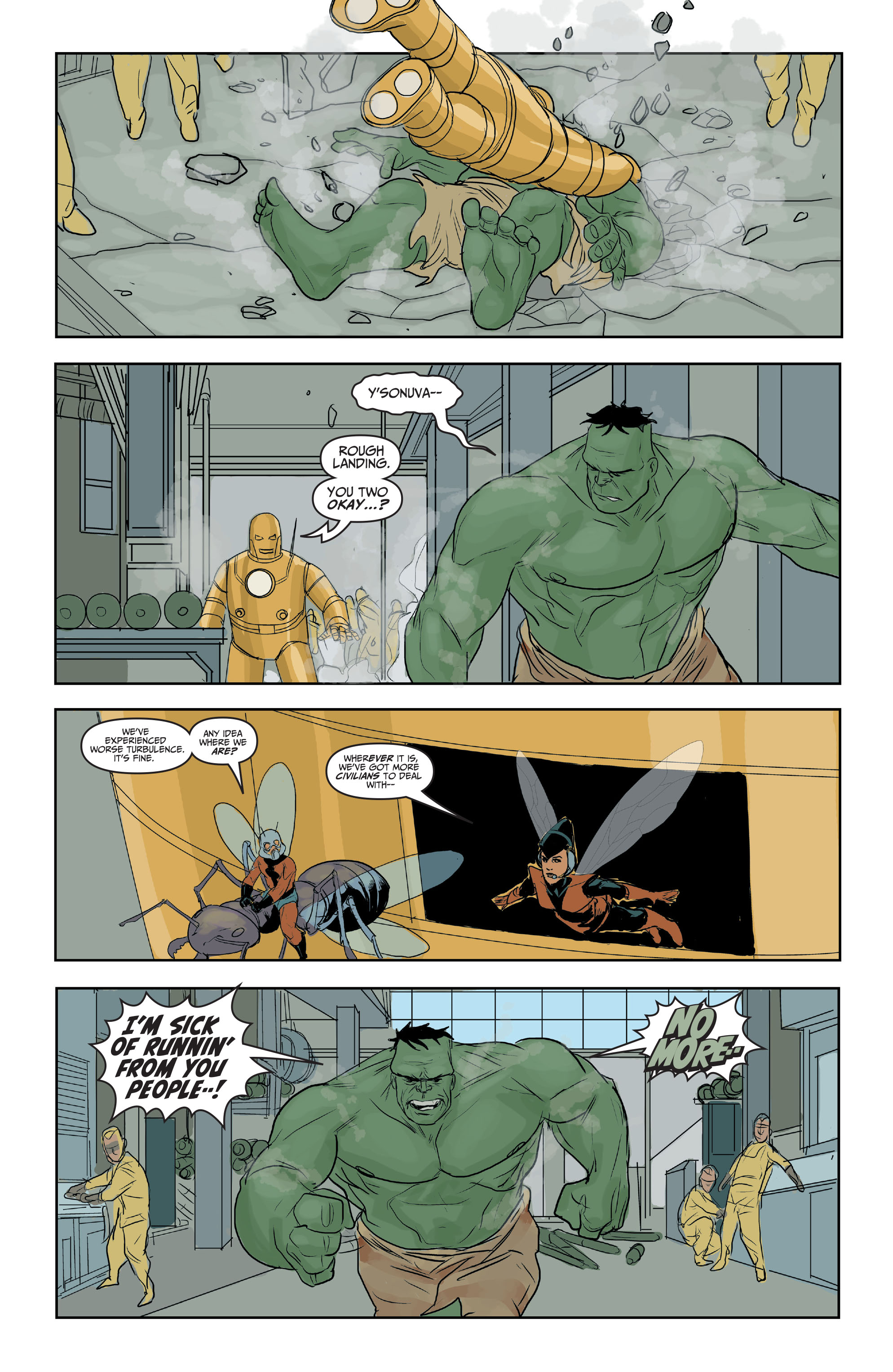 Read online Avengers: The Origin comic -  Issue #4 - 17
